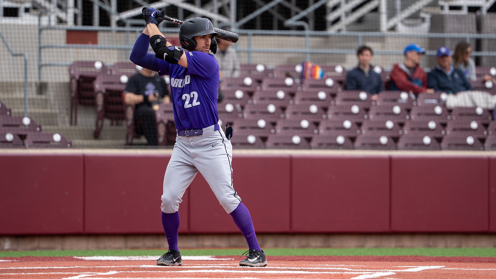 Brady Bean at the plate against Santa Clara.