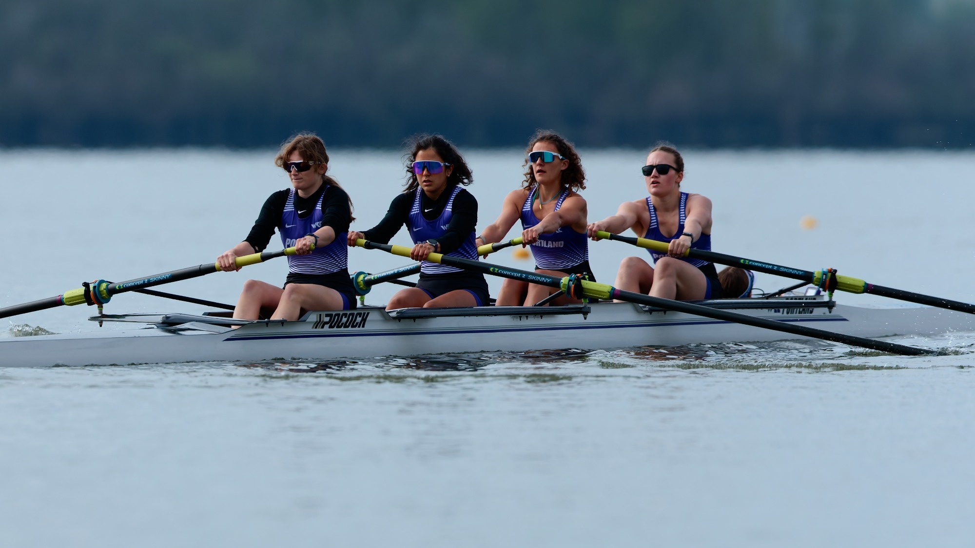 V4 Competing in Rowing at the 2026 Portland Invite.