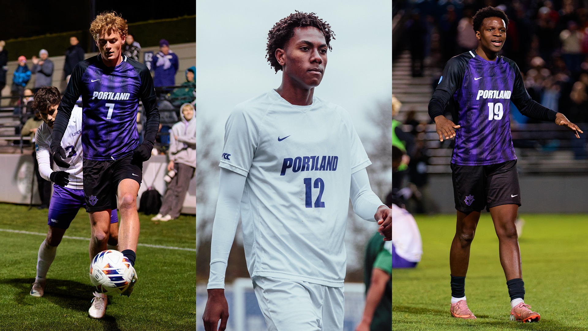 Joe Highfield, Isaac Emojong and David Ajagbe