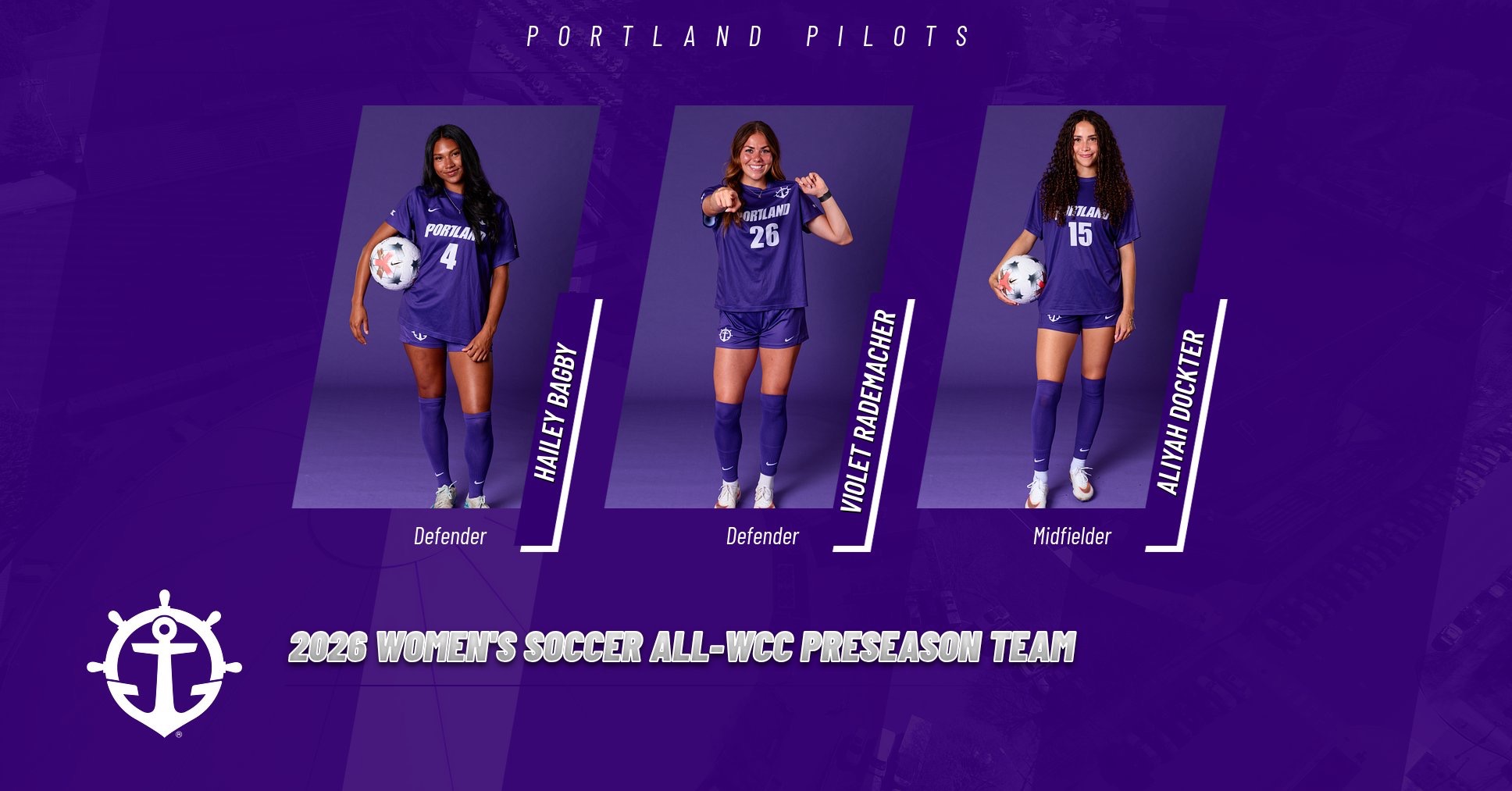 Portland Pilots Have Three Selected to the All-WCC Preseason Team