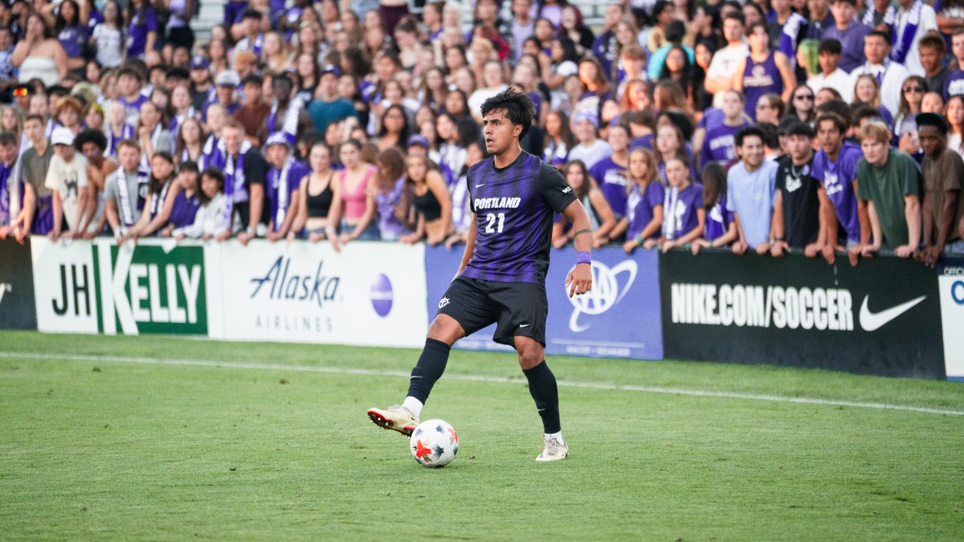 Angel Martinez corrals the ball against Cal.