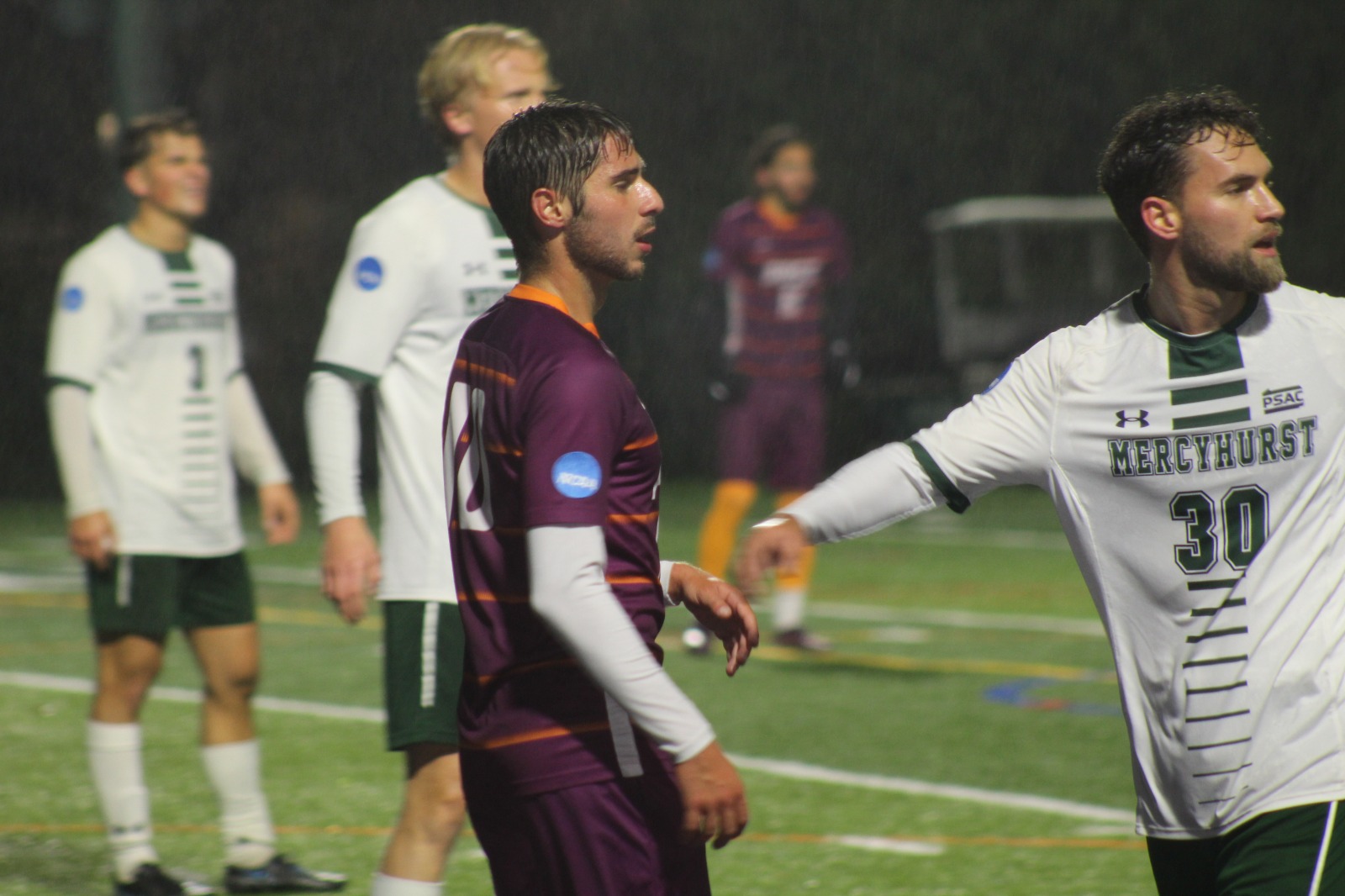 Men’s Soccer Scores Twice In Second Half, Upsets Mercyhurst In NCAA