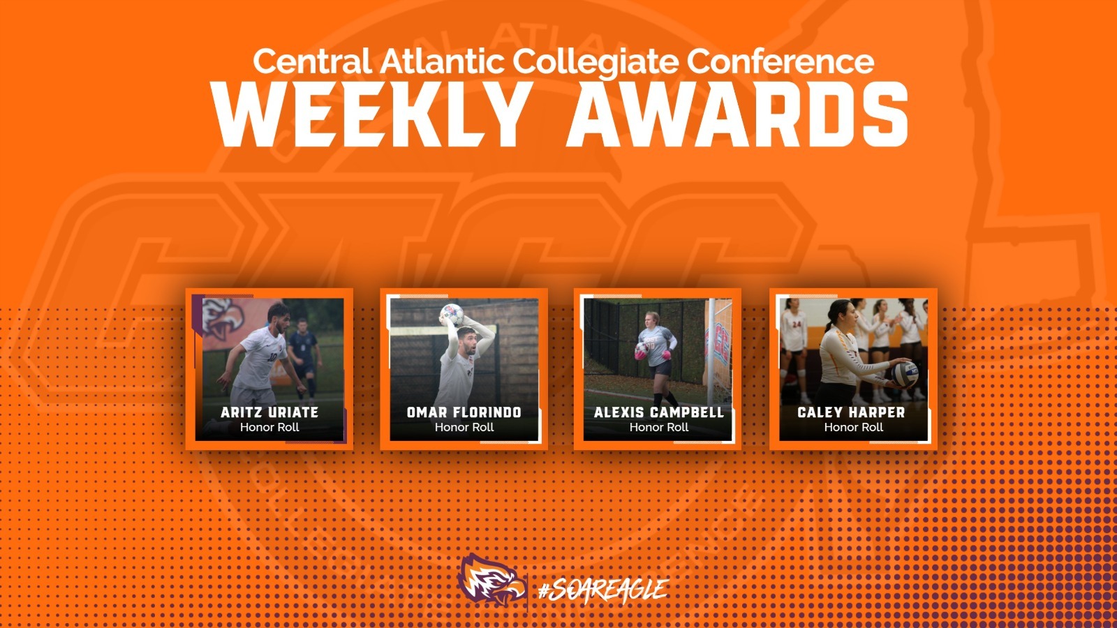 Four Athletes Make CACC Weekly Honor Roll for Post University Post
