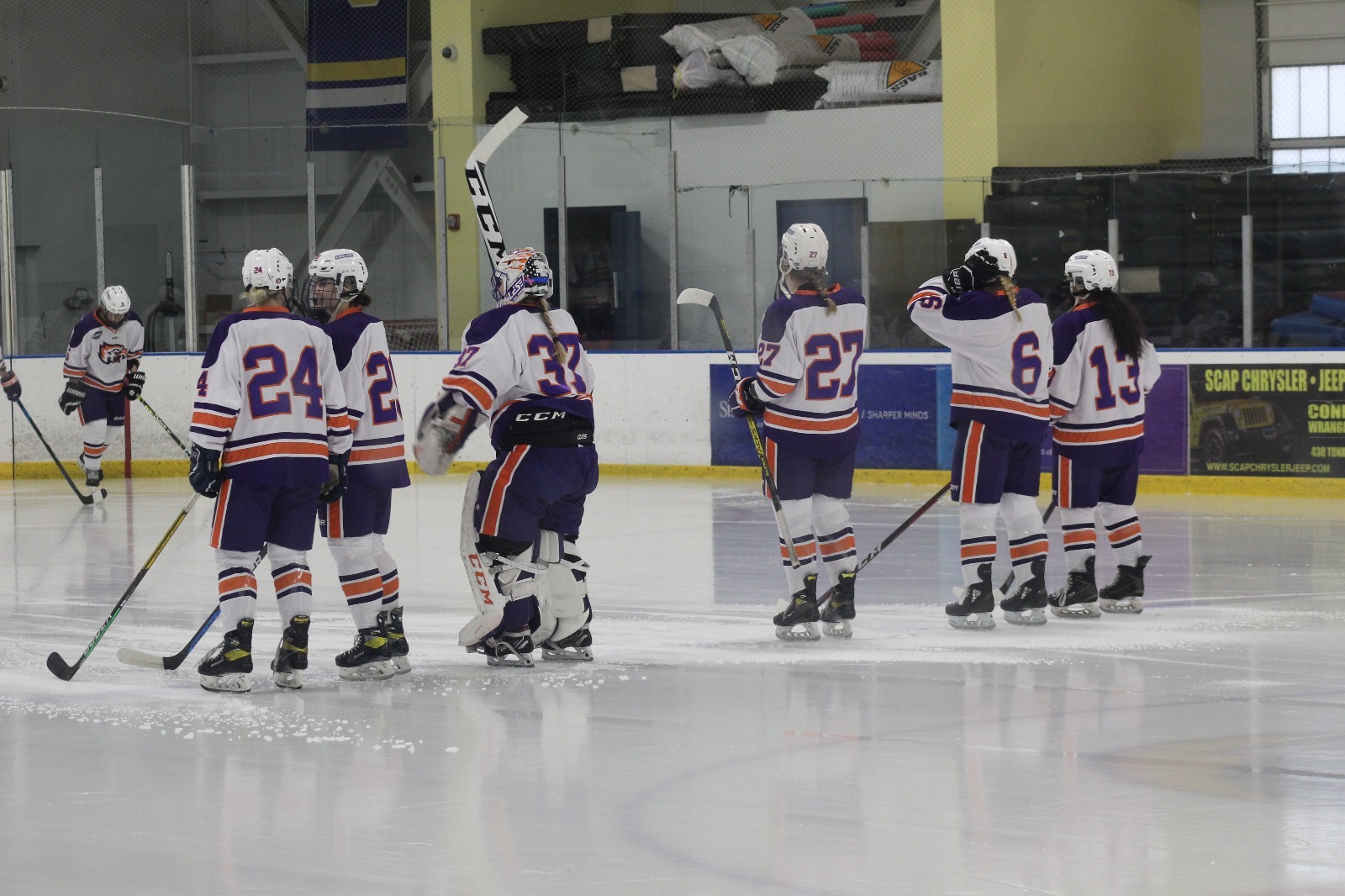 Women's Ice Hockey Drops 202324 Opener at Mercyhurst Post University