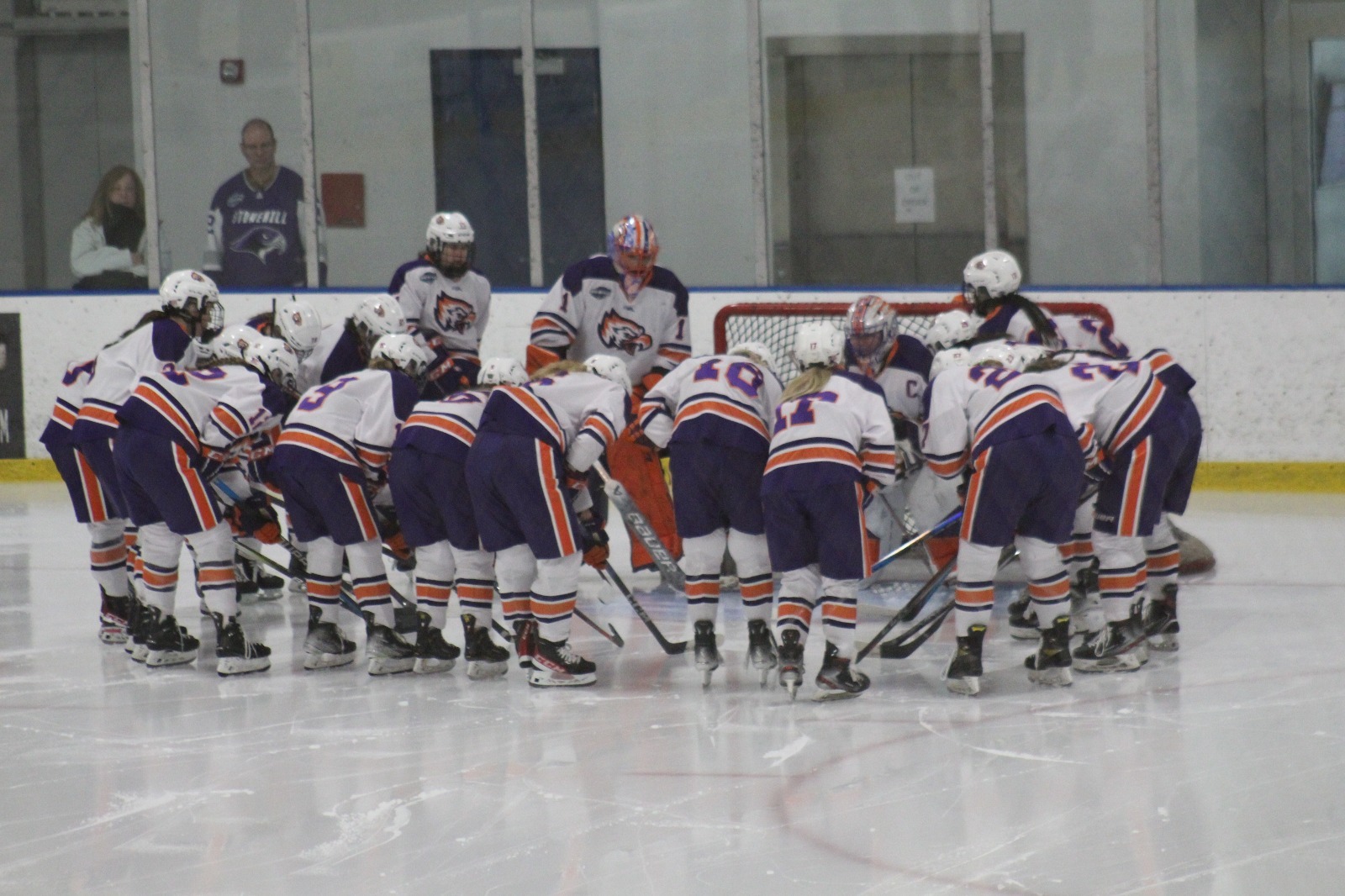 Women's Ice Hockey Shutout for Third Consecutive Time Against Stonehill