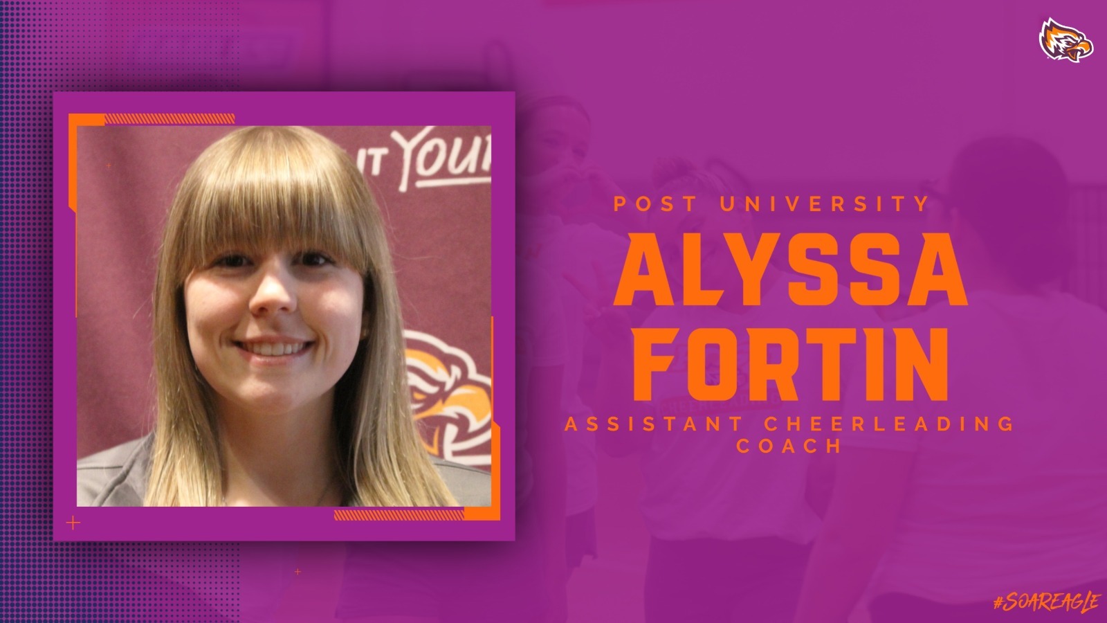 Alyssa Fortin Joins on as Assistant Cheerleading Coach Under Coach Knox