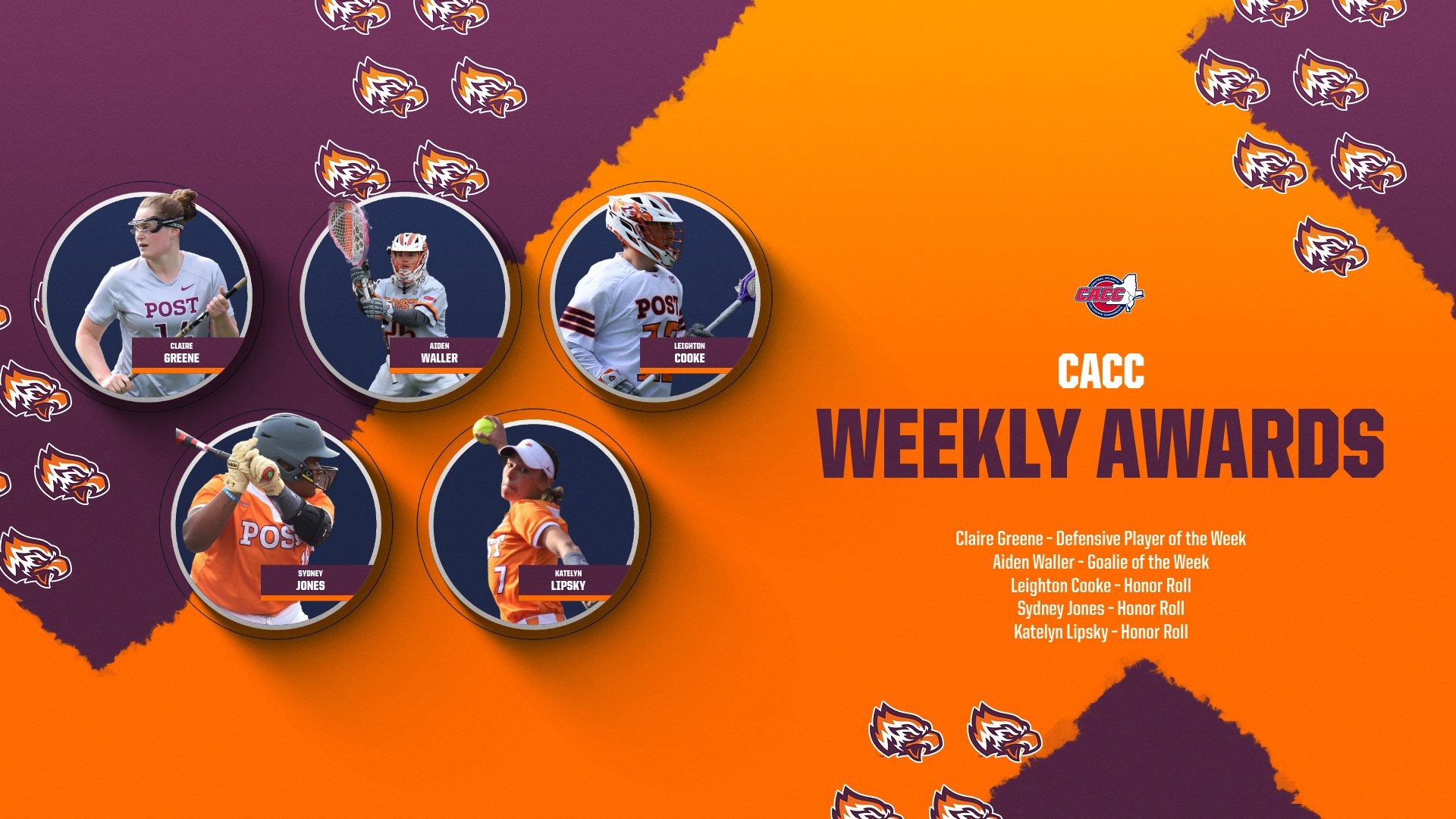 CACC Weekly Awards 3-30-26