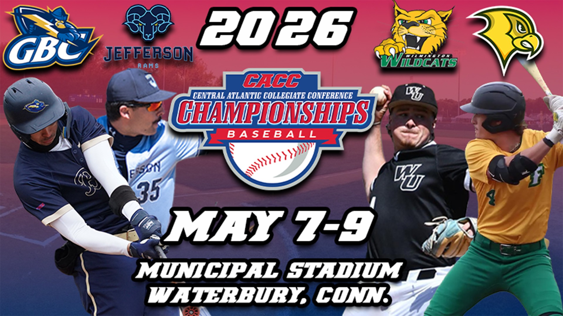  CACC Baseball Tournament 2026 Rotator