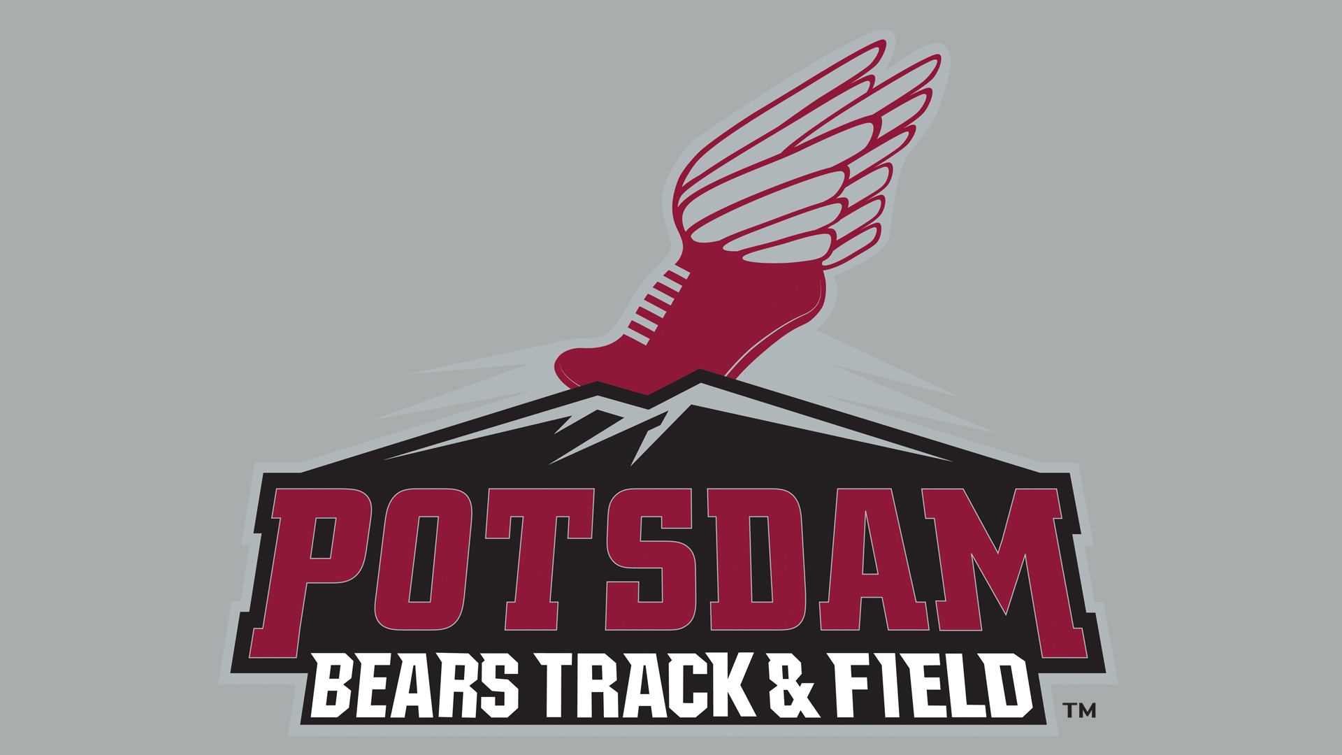 SUNY Potsdam Track and Field Logo