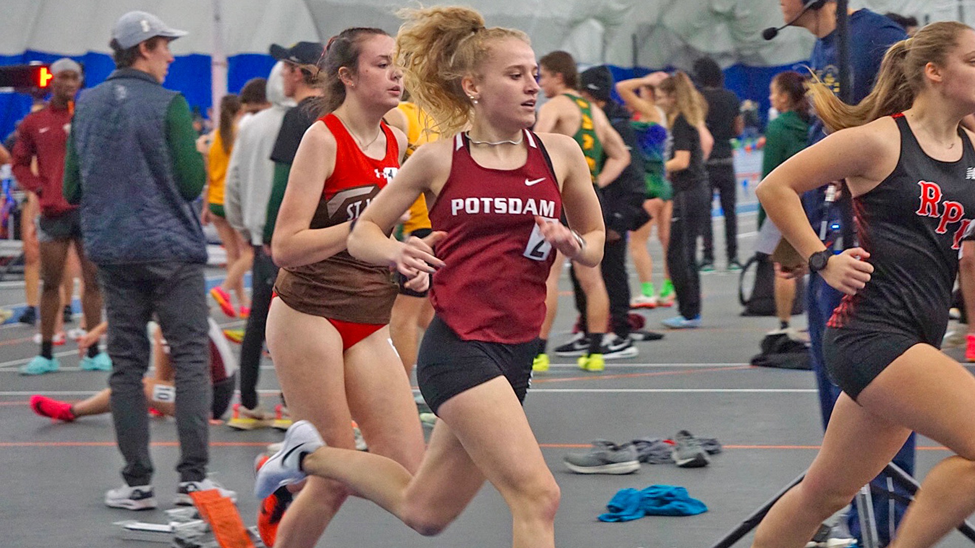 Emily Yousey runs during the 2022-23 season.
