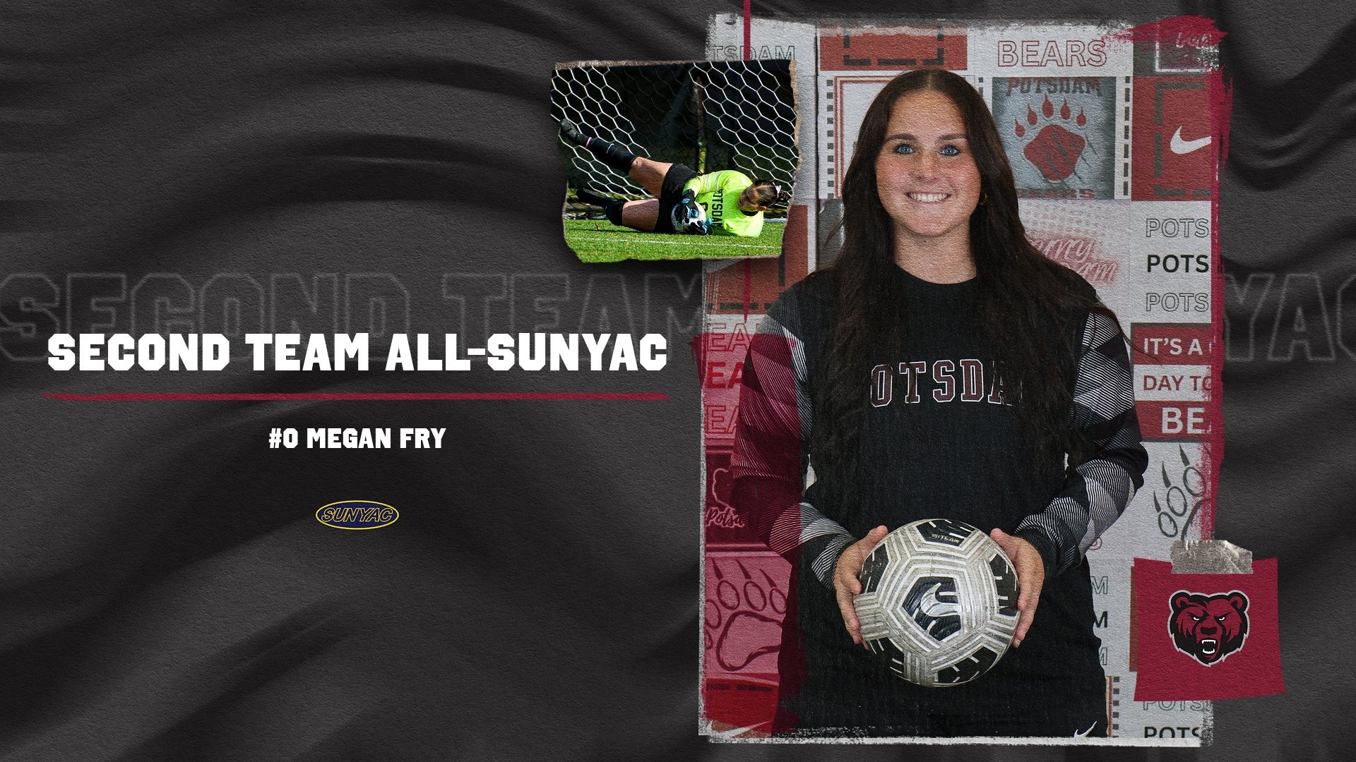Megan Fry has been named second team All-SUNYAC.