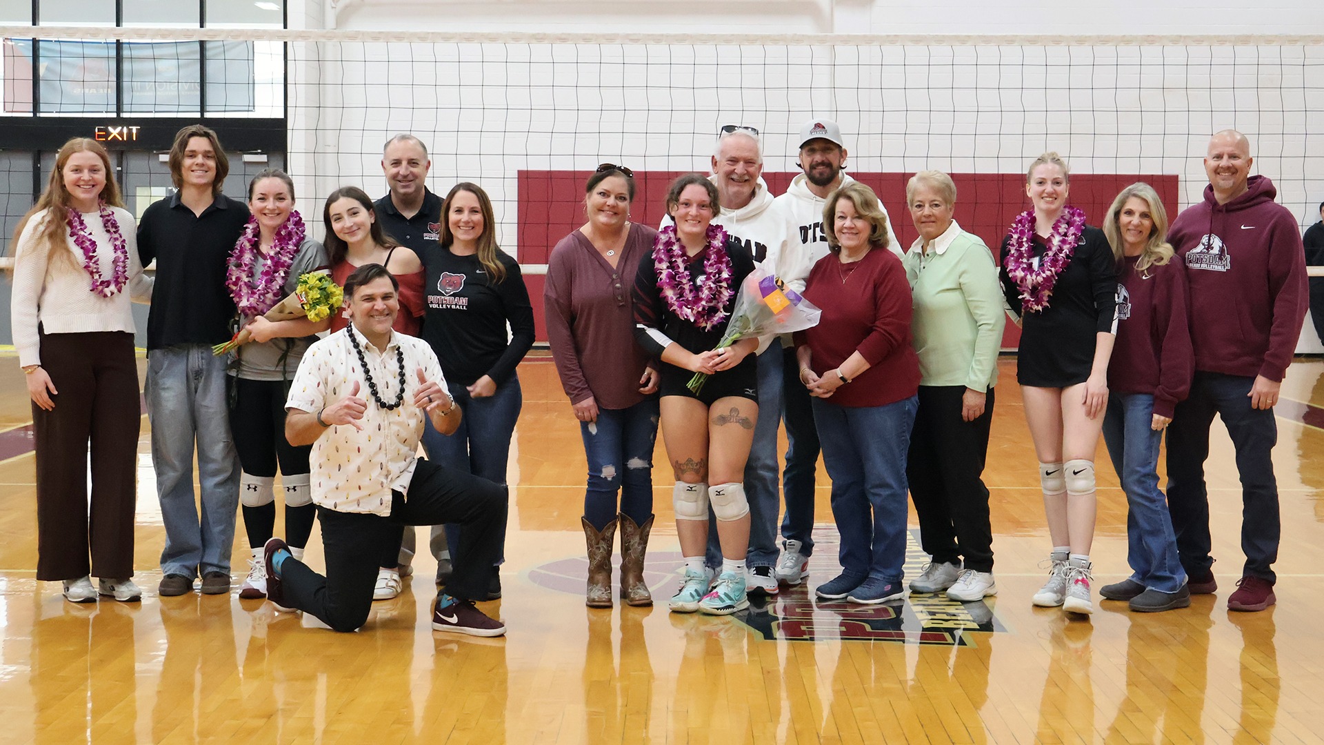 The Bears honored Emily Prest, Sophia Layer and Madison Gilliland on Senior Day 11/8/25.