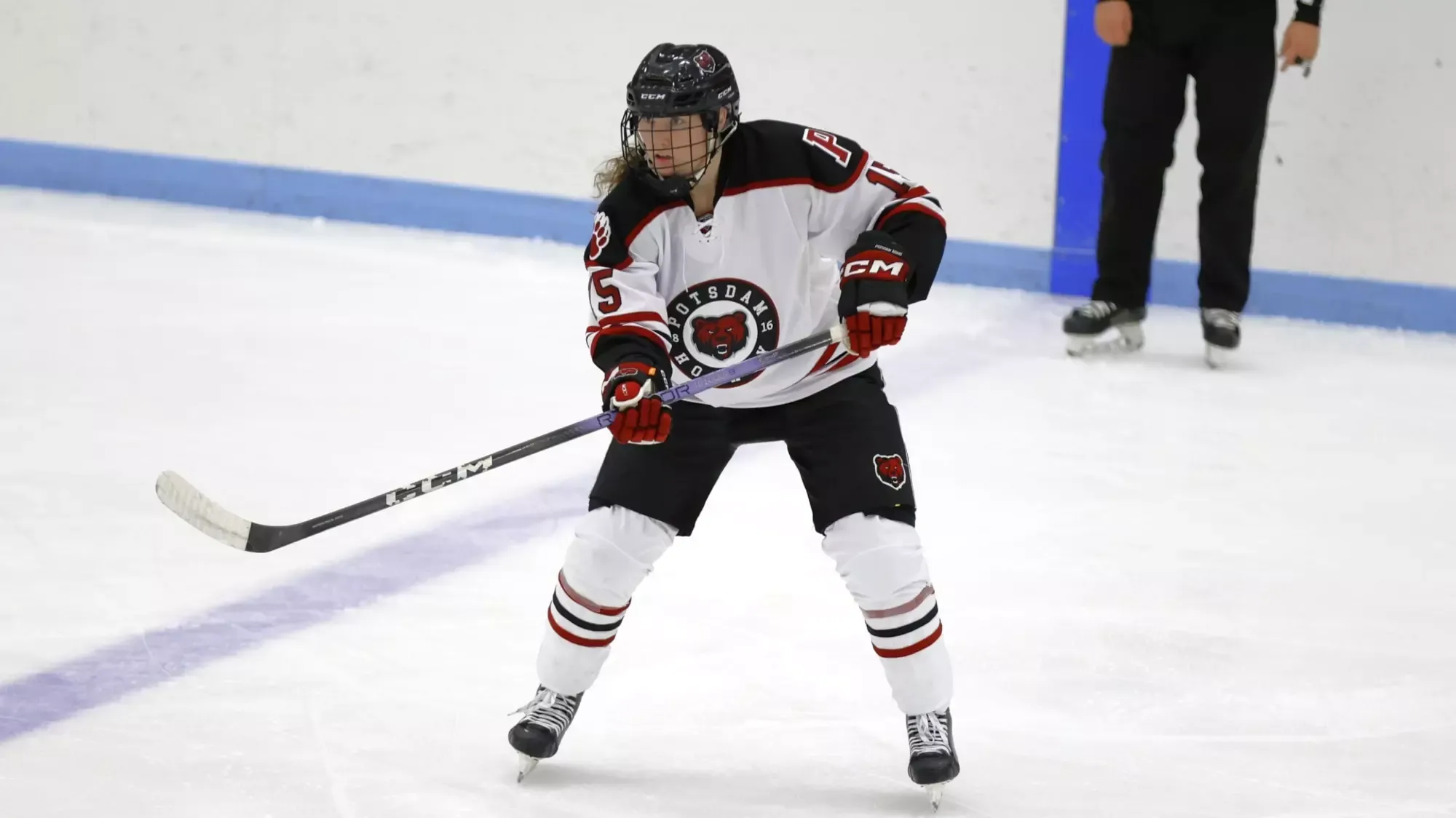 Elise Clifford looks for a pass against William Smith on 111525