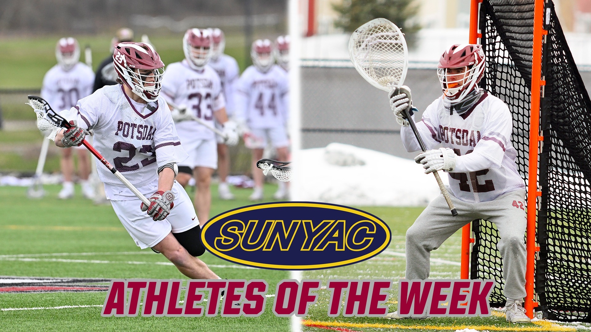 Owen Walsh and Liam O'Neil have been named SUNYAC Athletes of the Week.