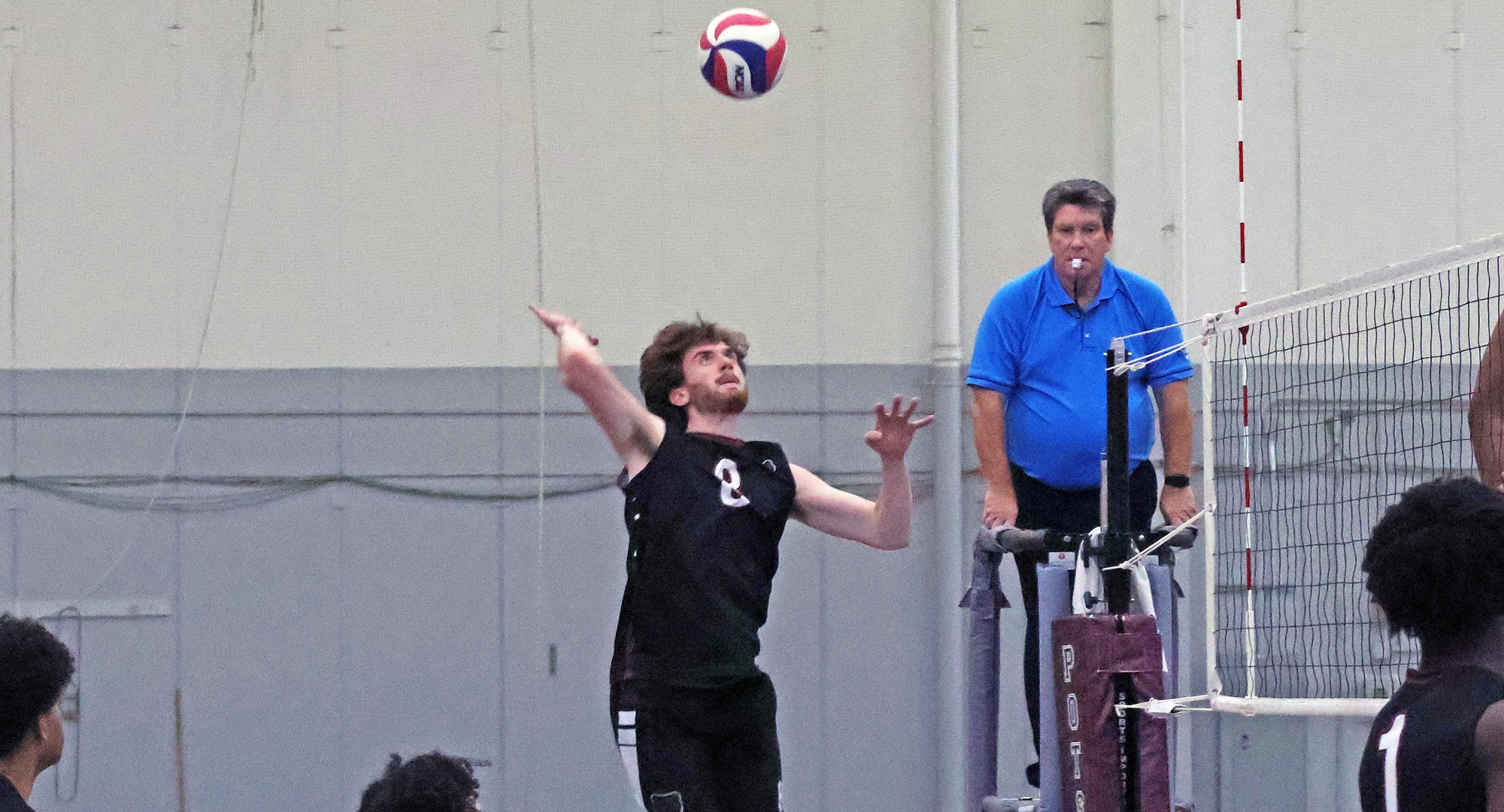 Calum Anderson attacks against Fisher College on 4/5/25.