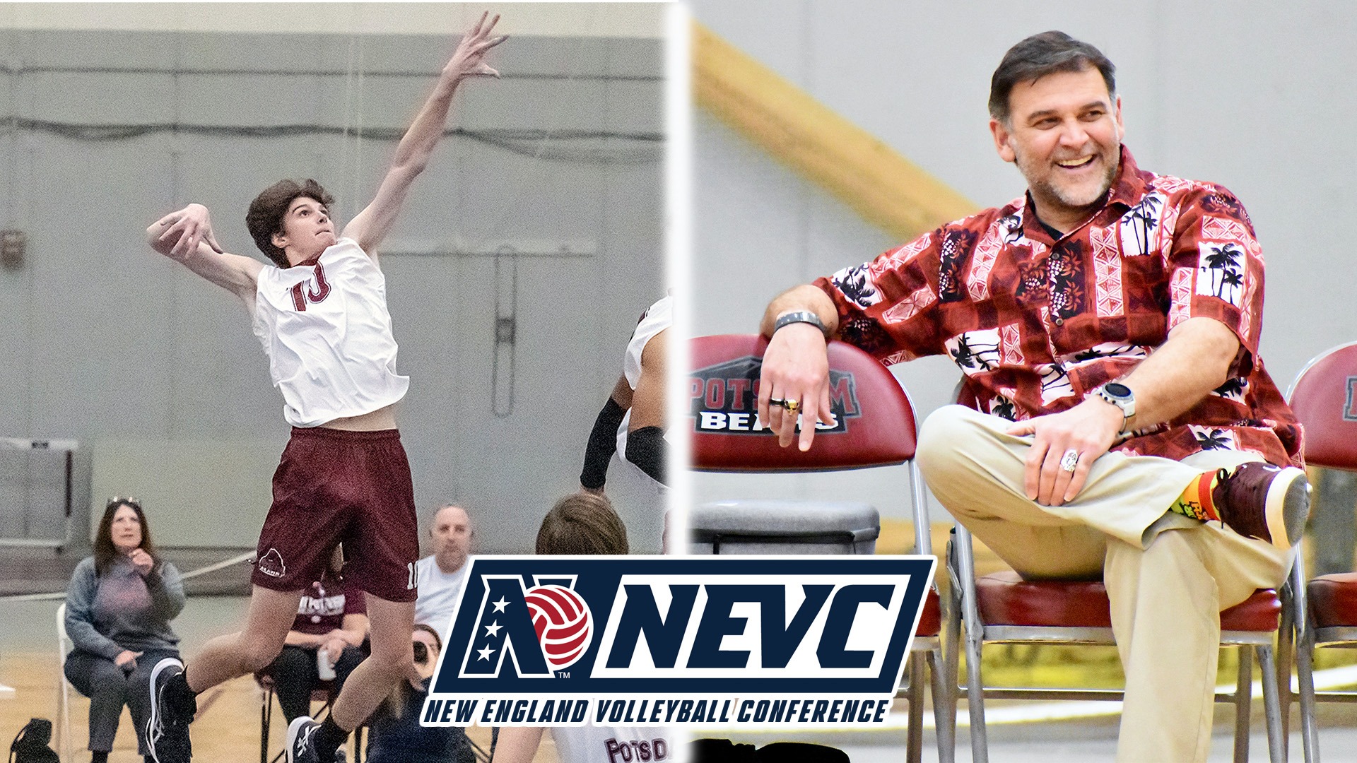 Matt Kilinski has been named 2025 NEVC Athlete of the Year and Josh Stokes has earned Coach of the Year Honors.