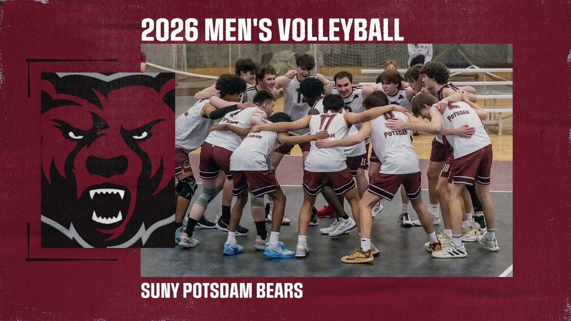 The SUNY Potsdam men's volleyball team opens the 2026 season this Saturday.