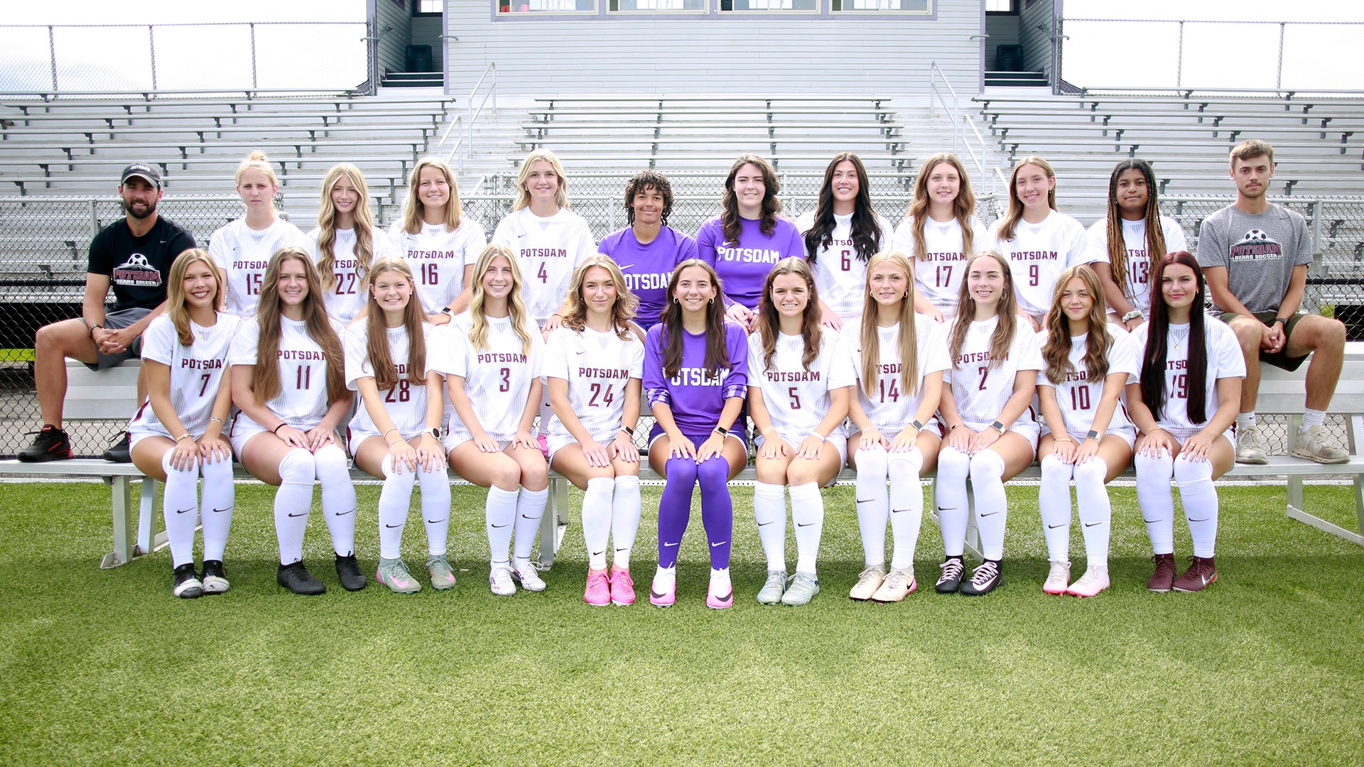 2026 SUNY Potsdam women's soccer team story template team pic.
