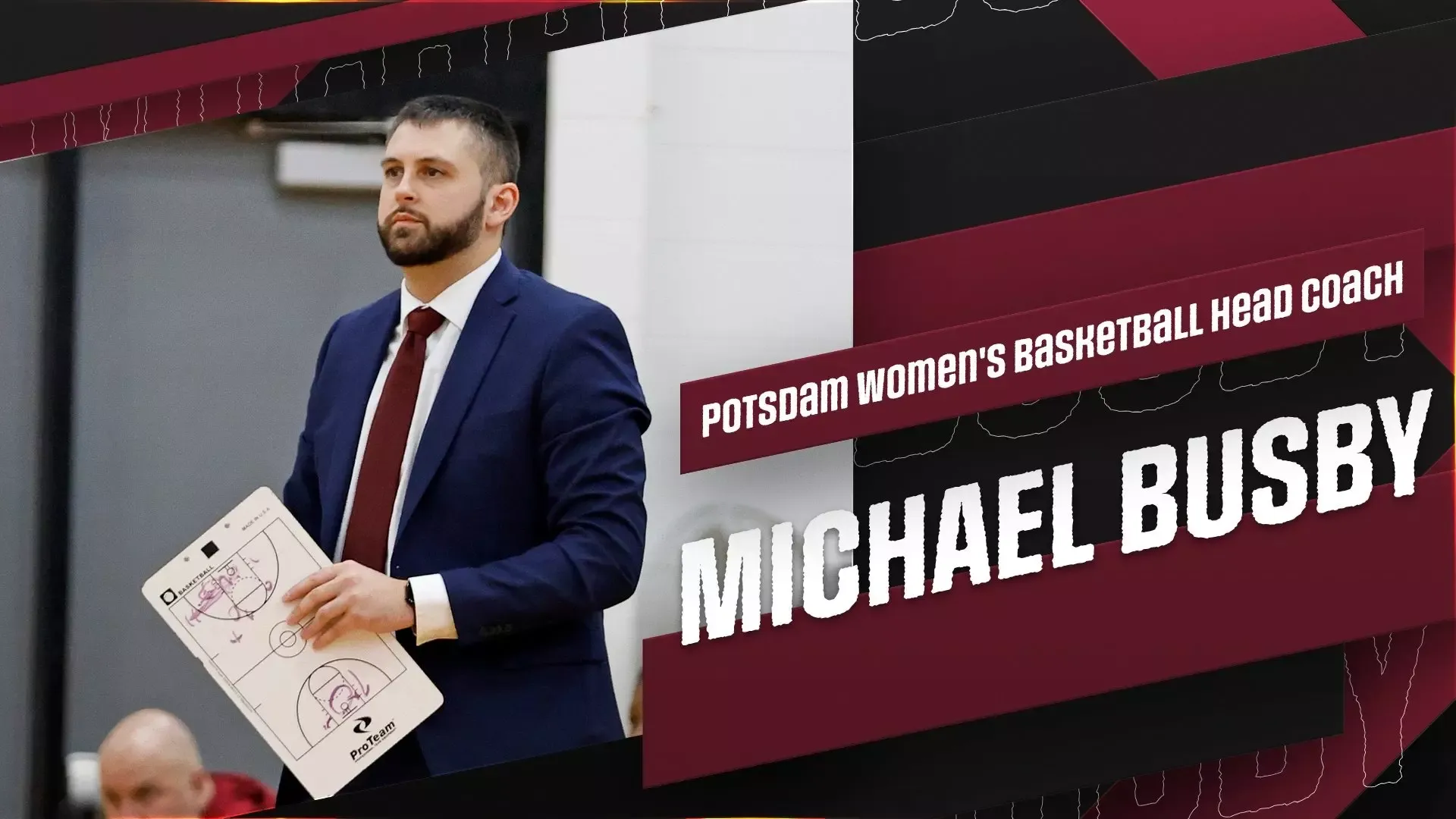 Michael Busby named women's basketball interim head coach.