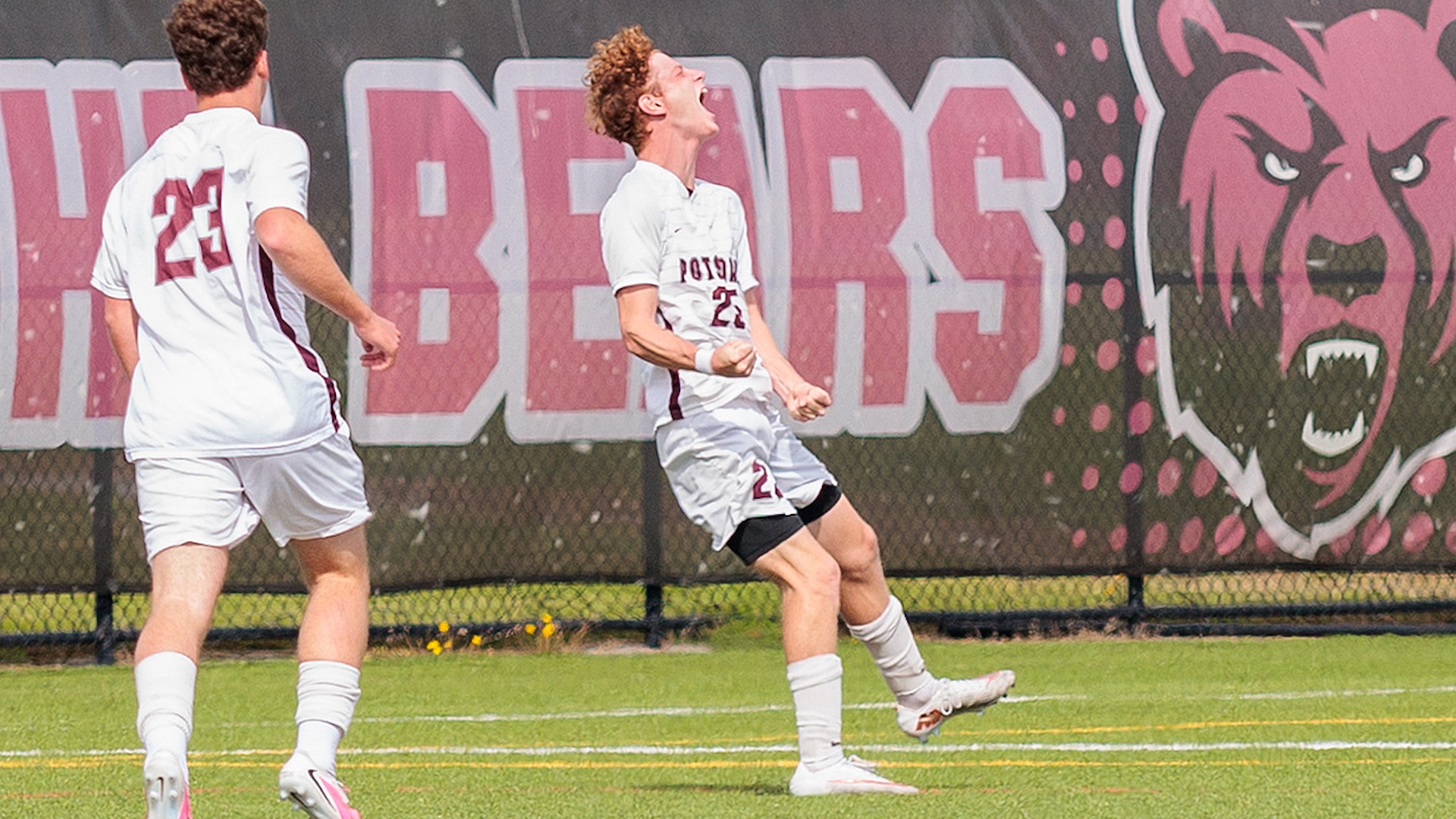 Jake Trubia celebrates the game-winning goal against Delhi on 9/26/26.