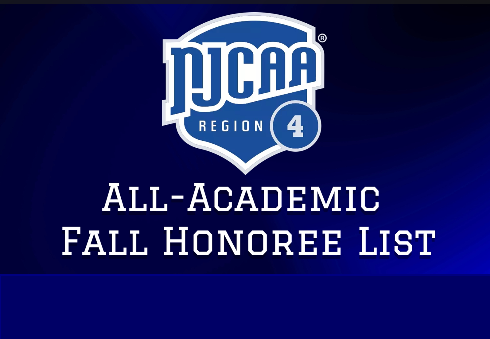 Fall 25 All-Academic Region 2