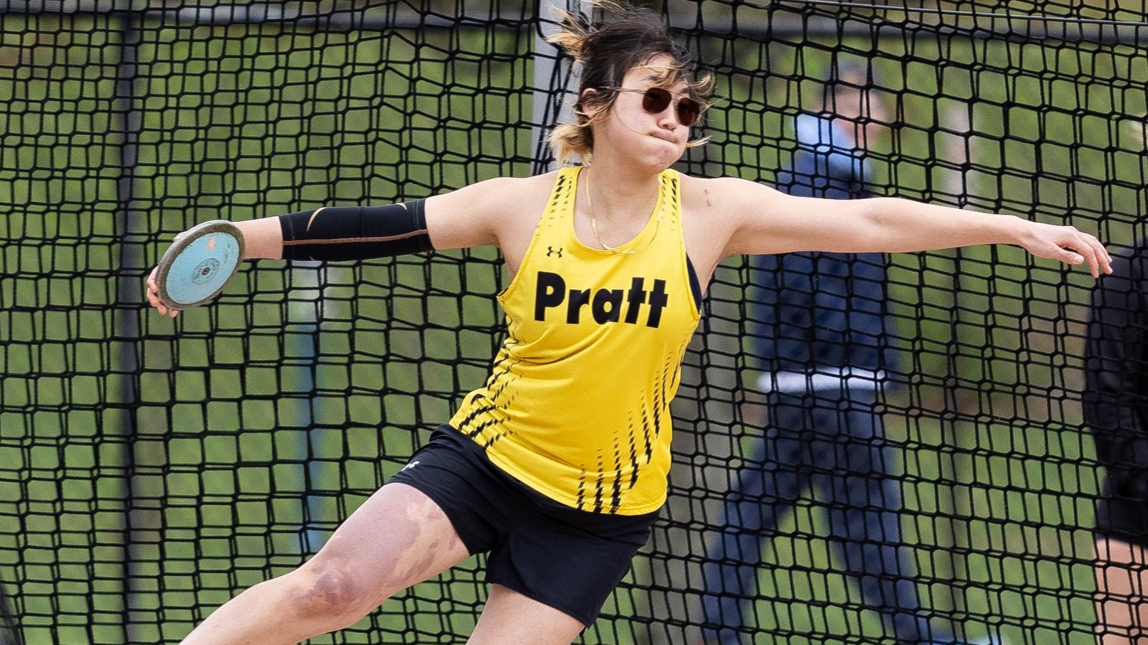 Kim Wins Discus as Track and Field Races at TCNJ Invite Pratt Institute