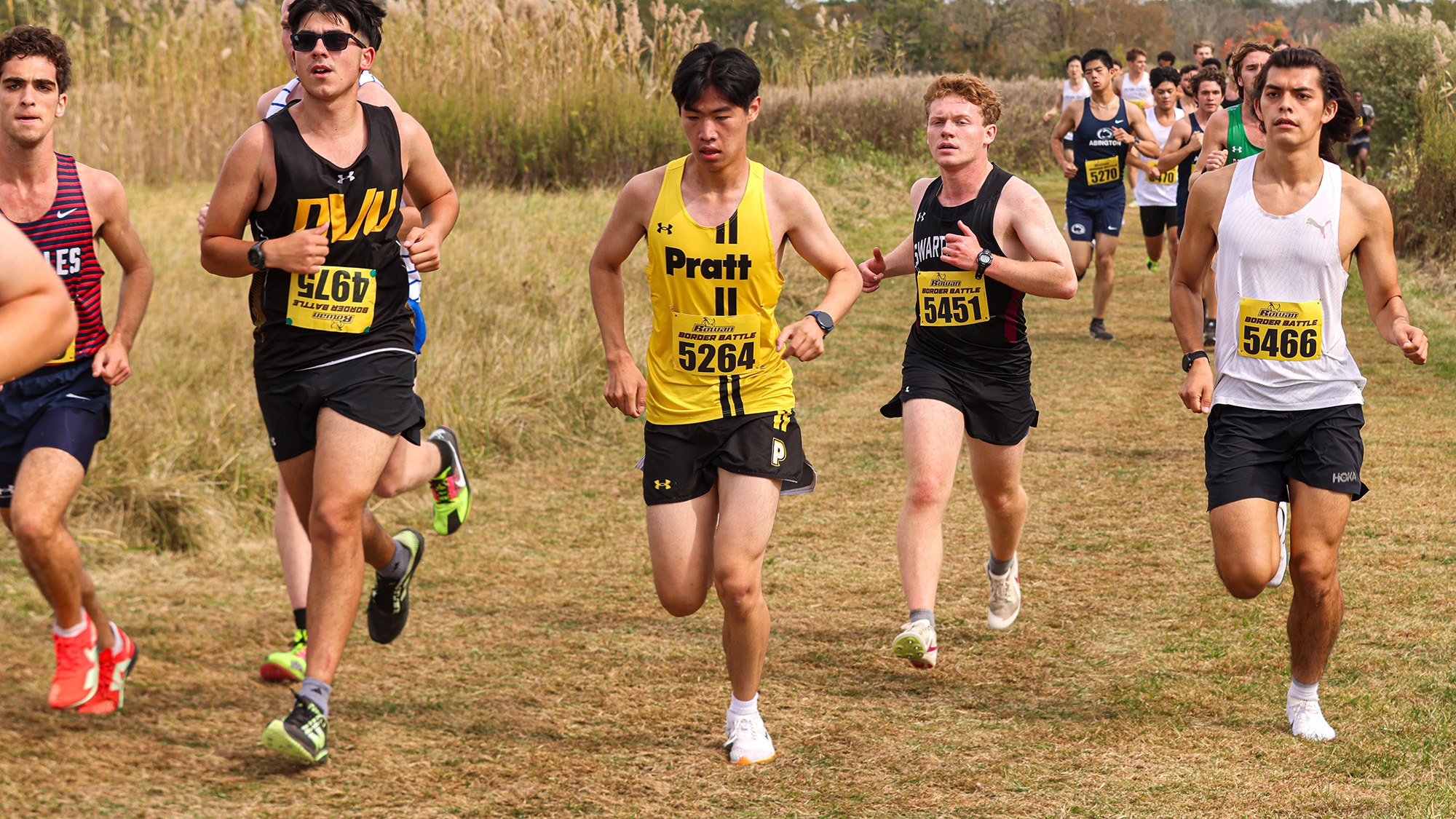 Mingyi Chen	runs at the Rowan Border Battle