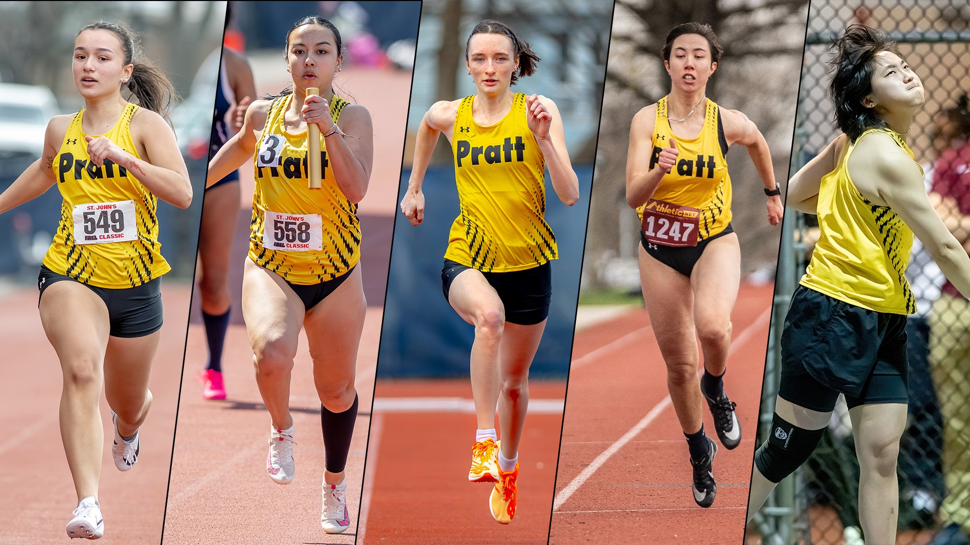 From left to right: Kayla Galva, Siena Sujitno, Kaeden Green, Kate Nolan, and Hannah Kim