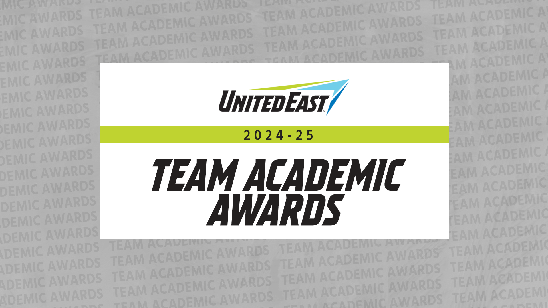 United East Team Academic Award
