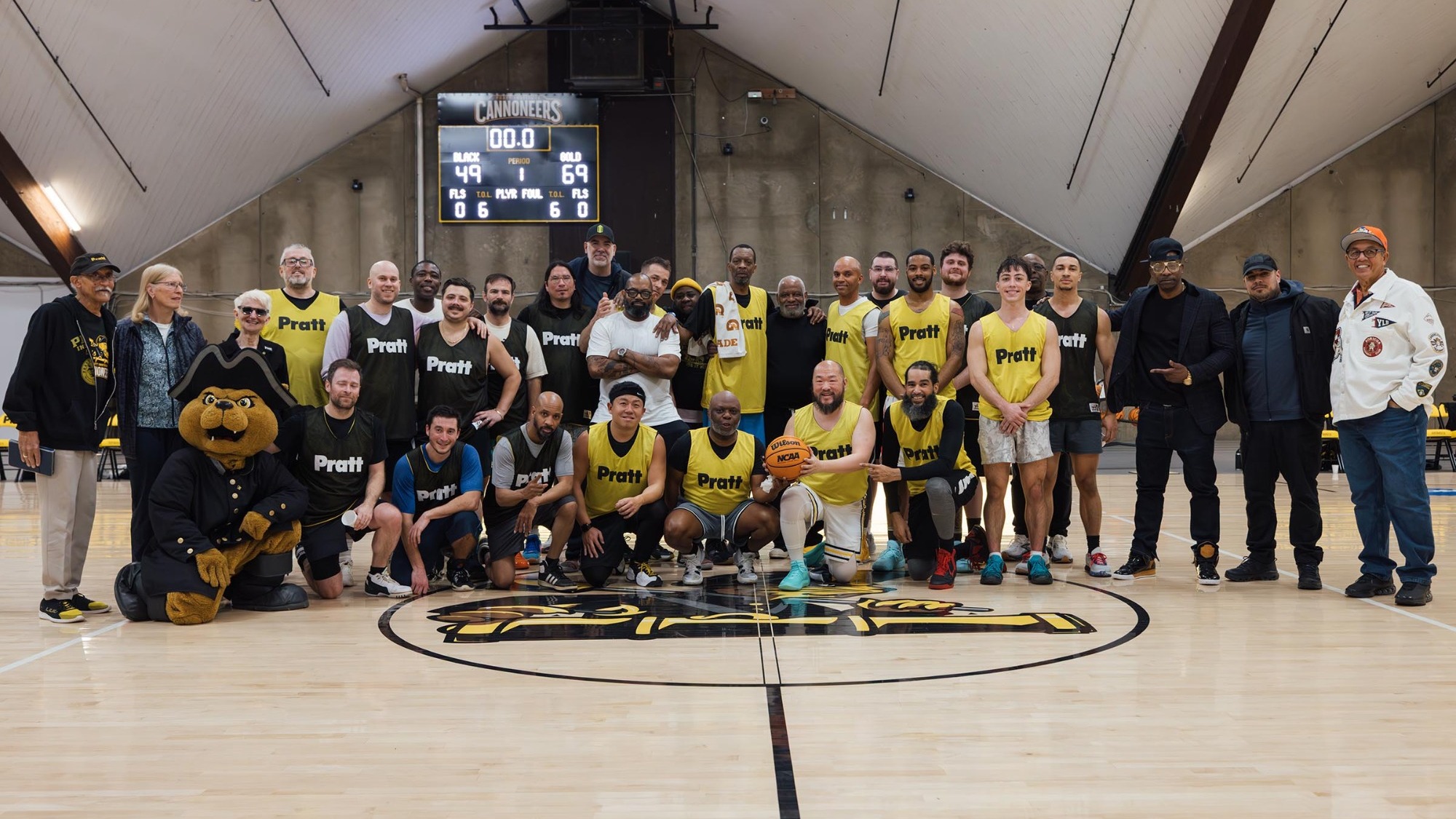 Pratt Basketball Alumni Day Group Photo 2026