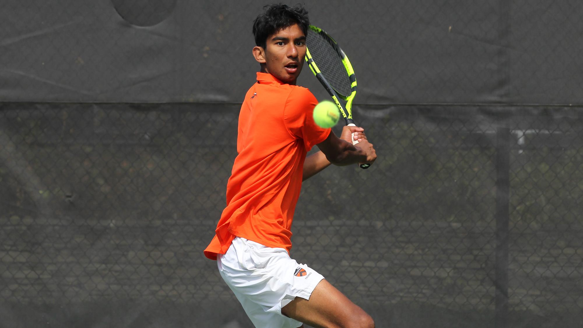 Men’s Tennis Opens Play at Rolston/Neufeld Invitational Princeton