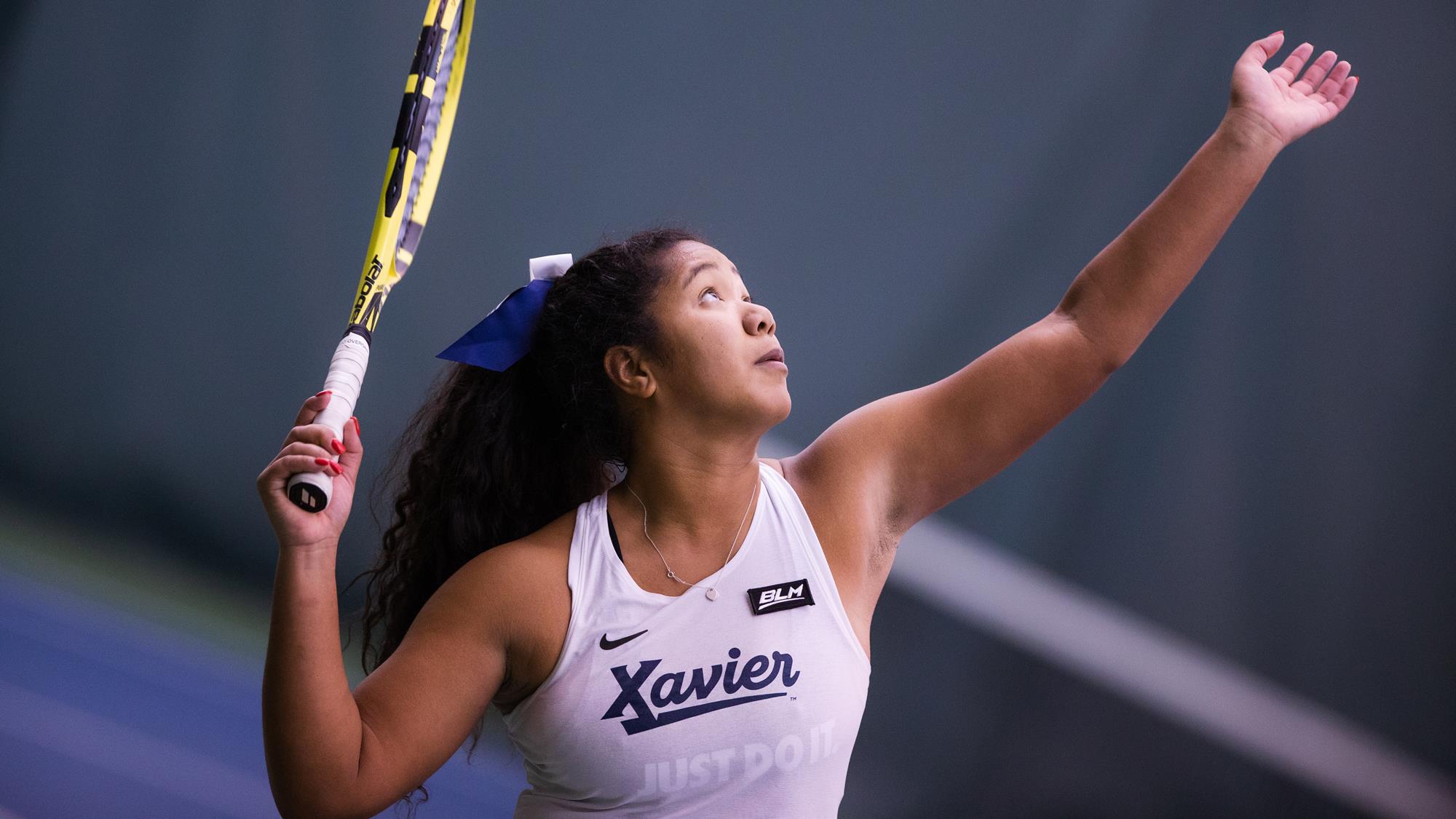 Princeton Alum Emily Thomas & Xavier Tennis Pick Up Win at Butler