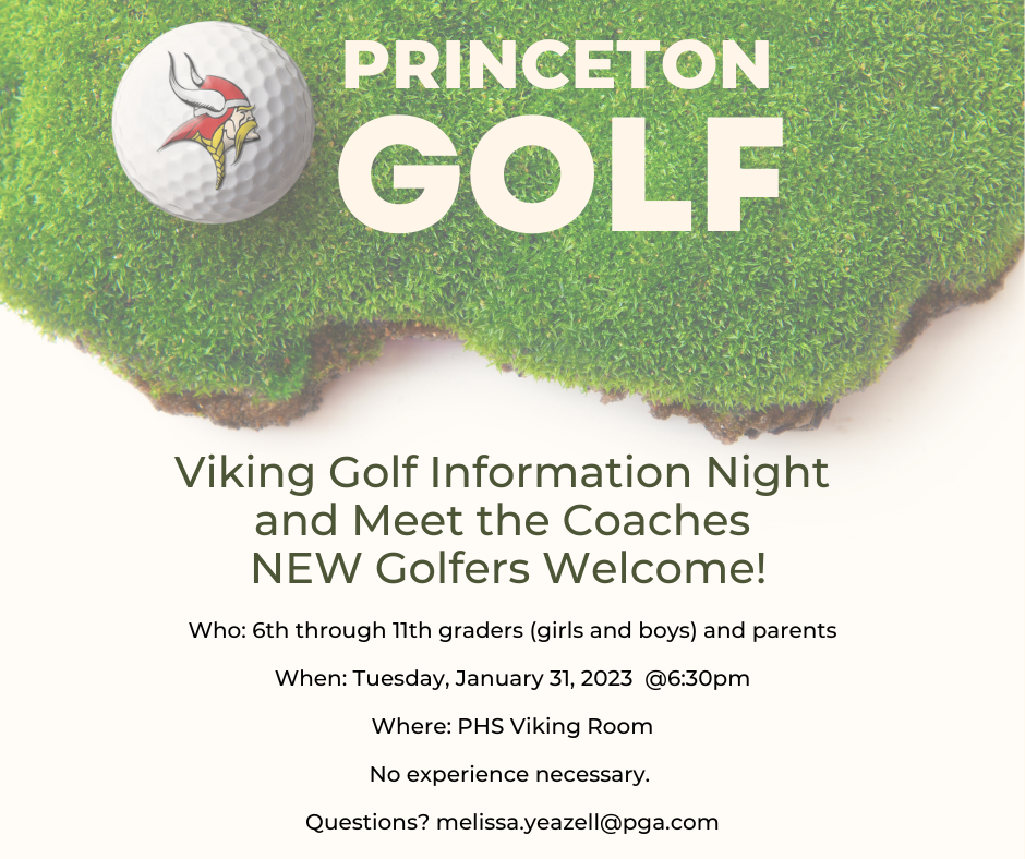 Princeton Golf Information Night