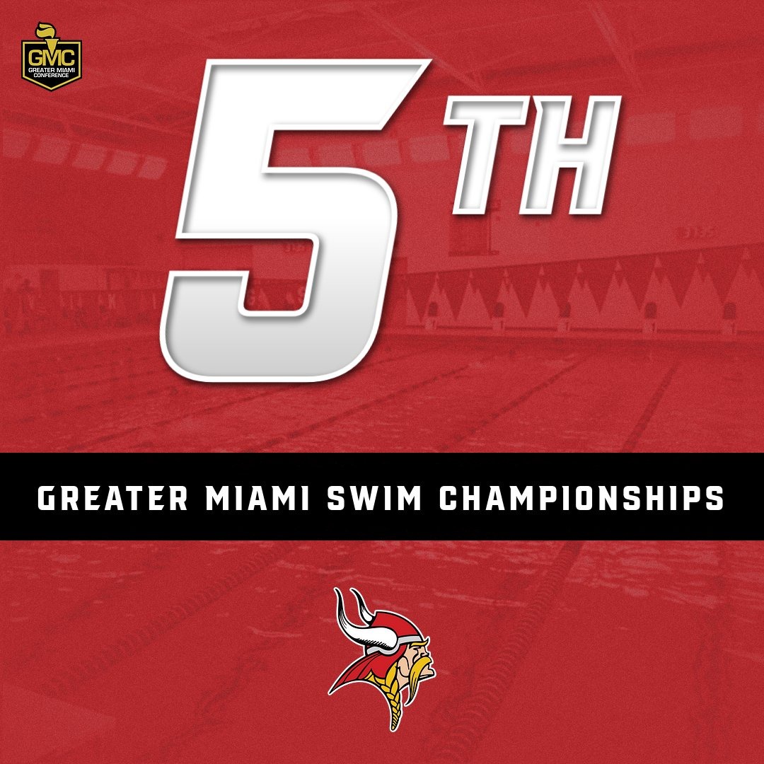 Girls Swimming Places 5th at GMC Swim Championships Princeton Vikings