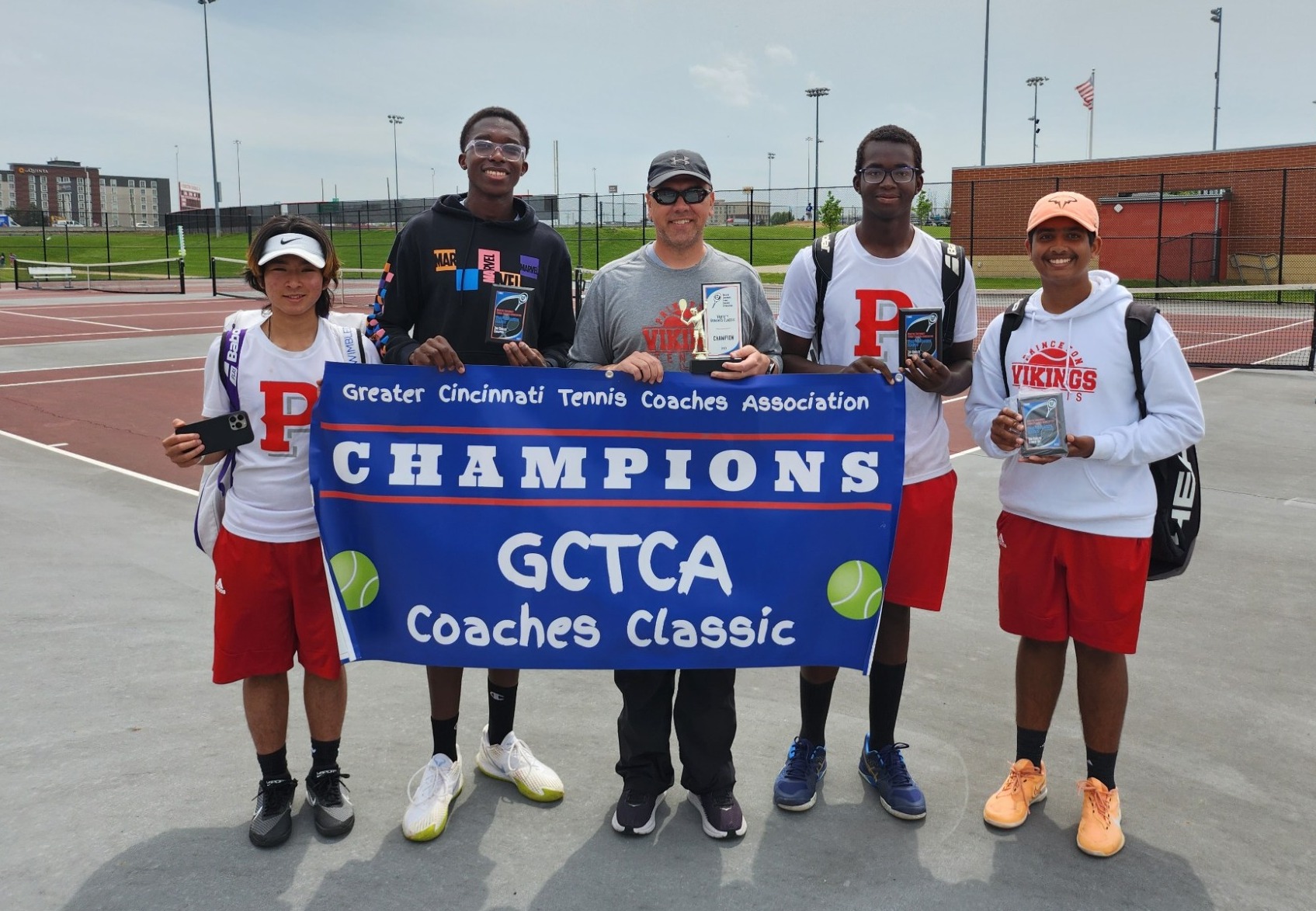 2023 Boys Tennis-GCTCA Champions