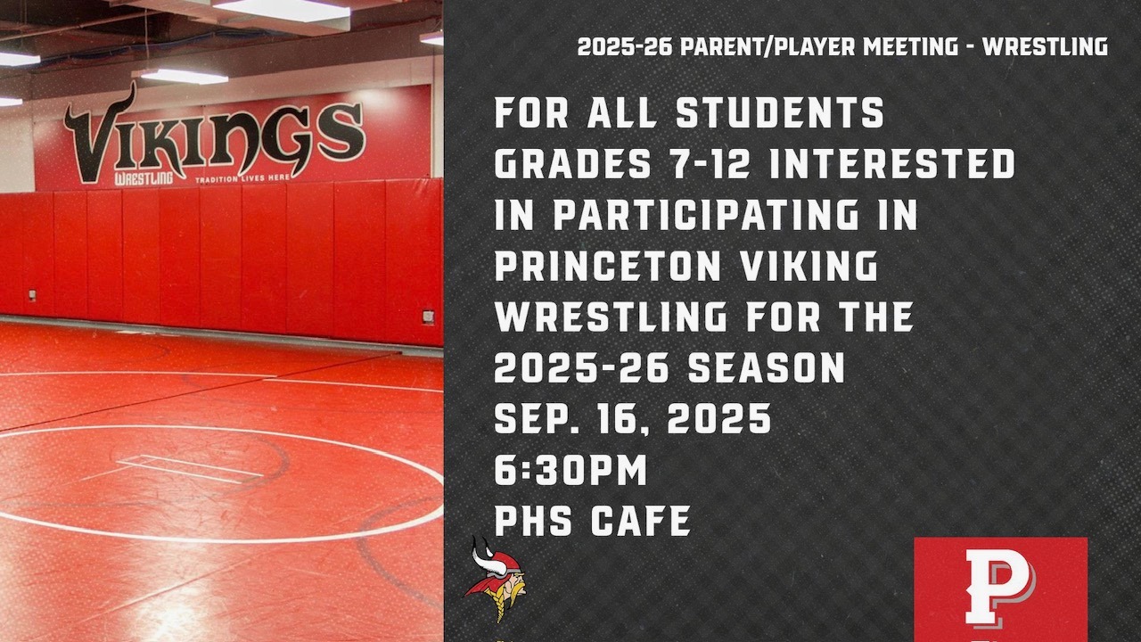 2025-26 Wrestling Player-Parent Meeting