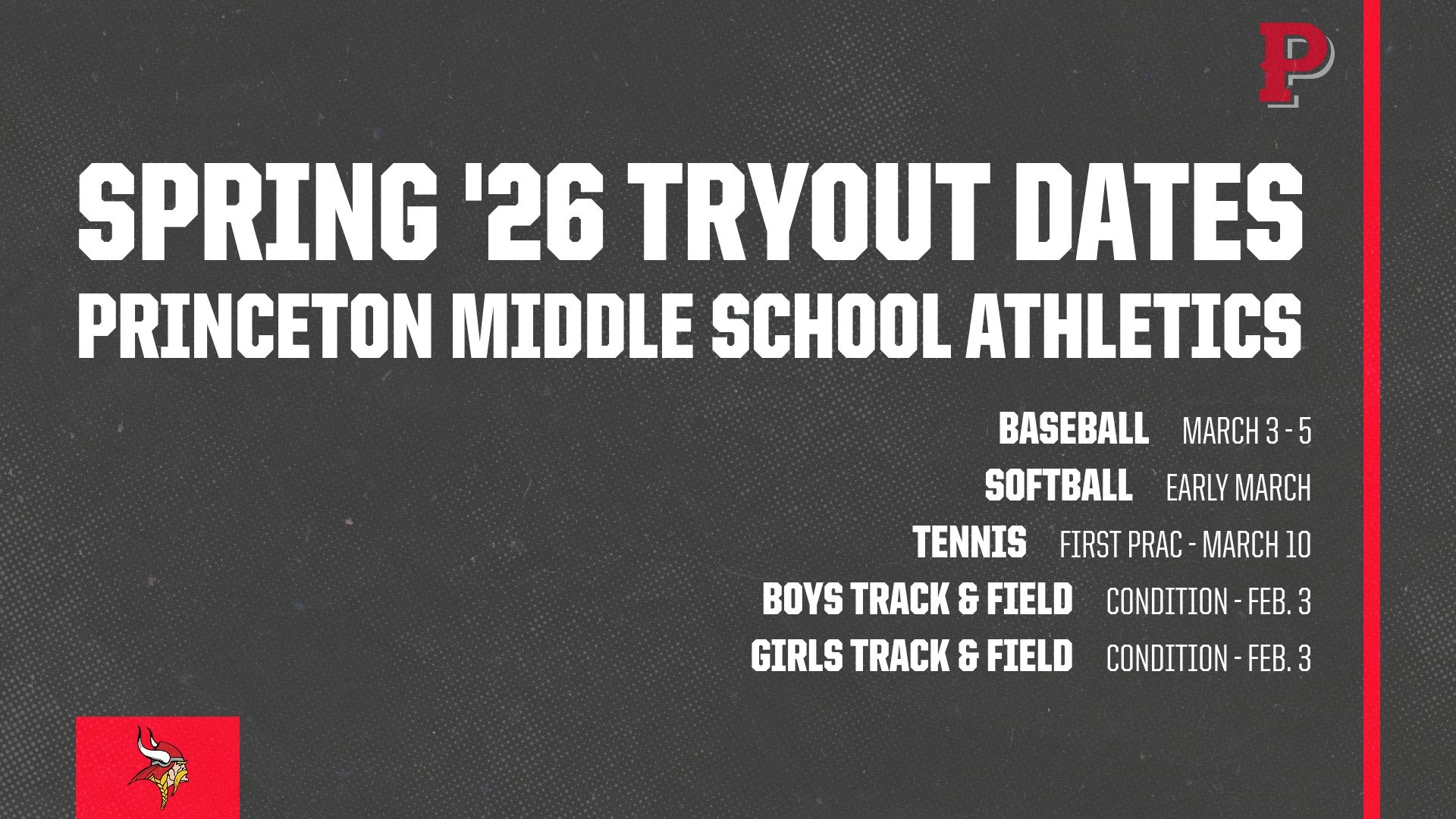 2026 Spring MS Tryouts
