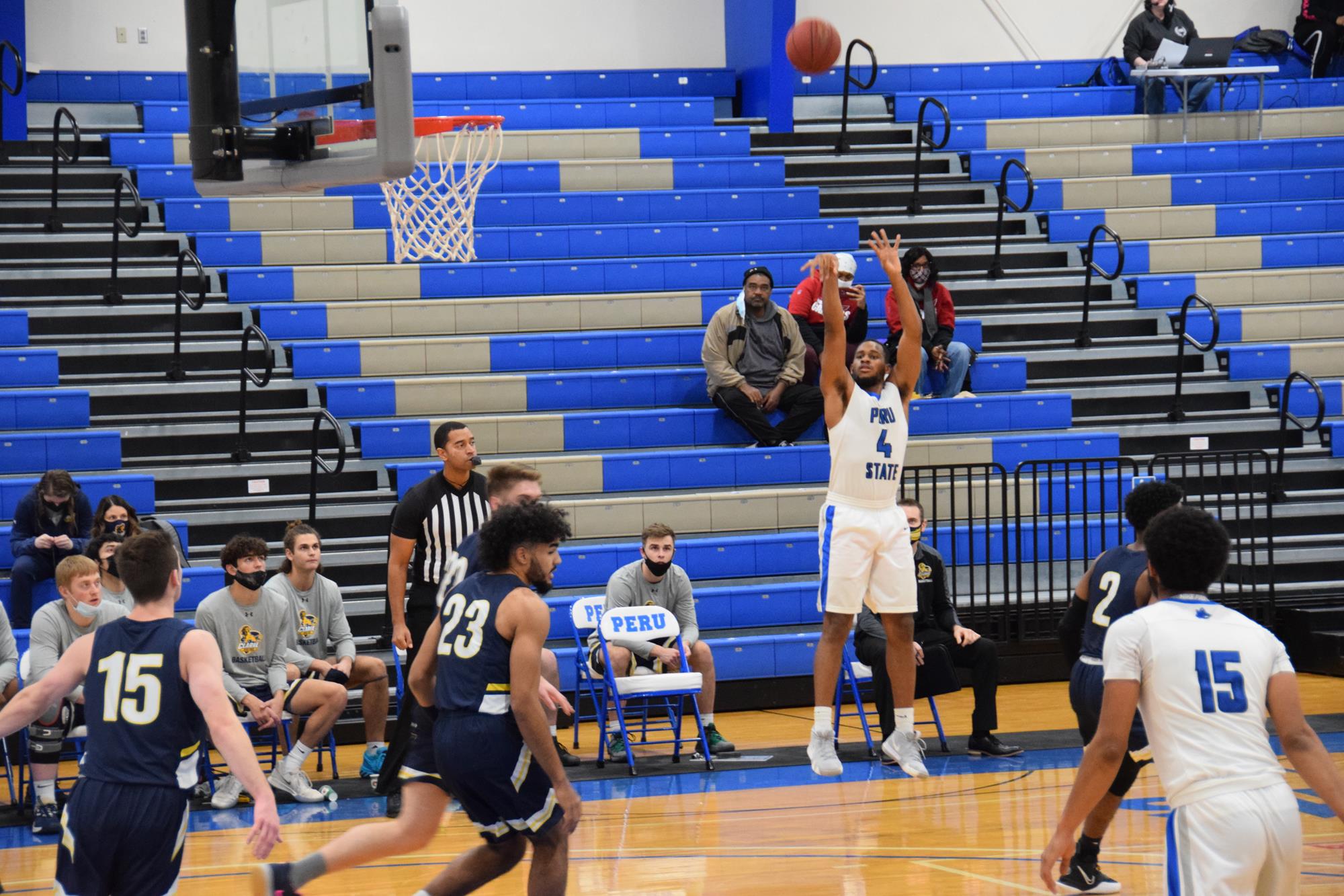 Henry Tanksley Men's Basketball Peru State College Athletics