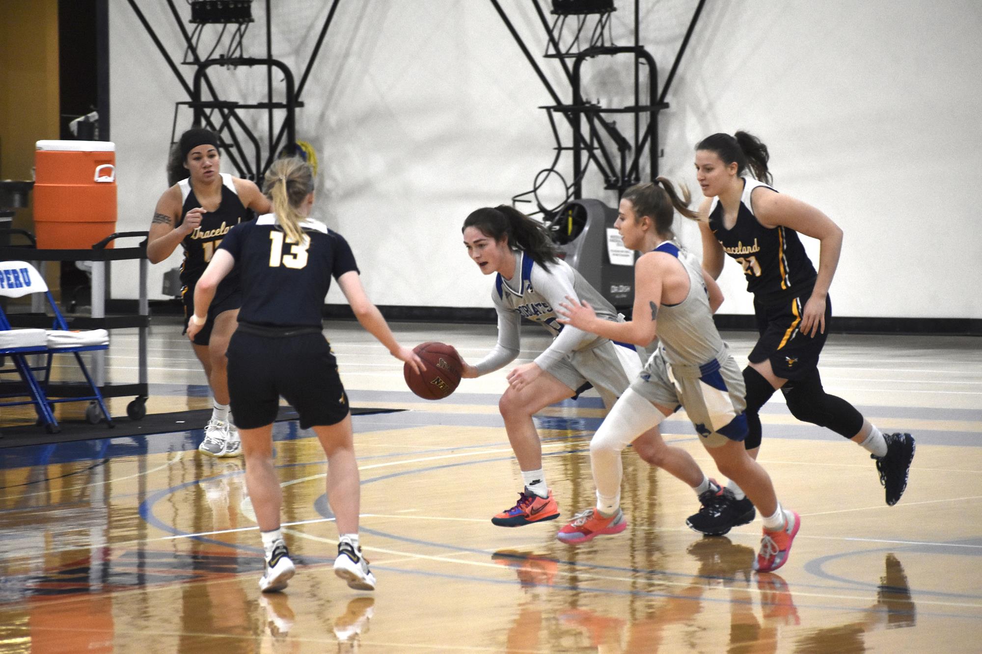 Peru State WBB Wins Big over Graceland 6840 inside the AWAC Peru State College Athletics
