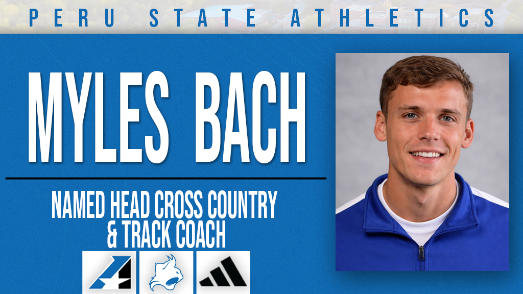 Myles Bach Named Head Cross Country and track coach. Myles Bach pictured