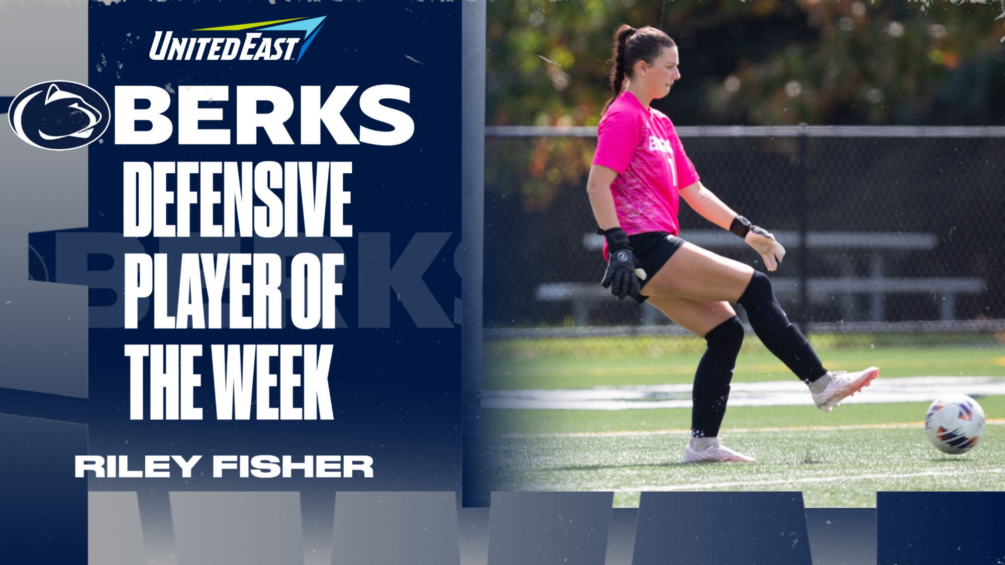 Riley Fisher Defensive Player of the Week 102626
