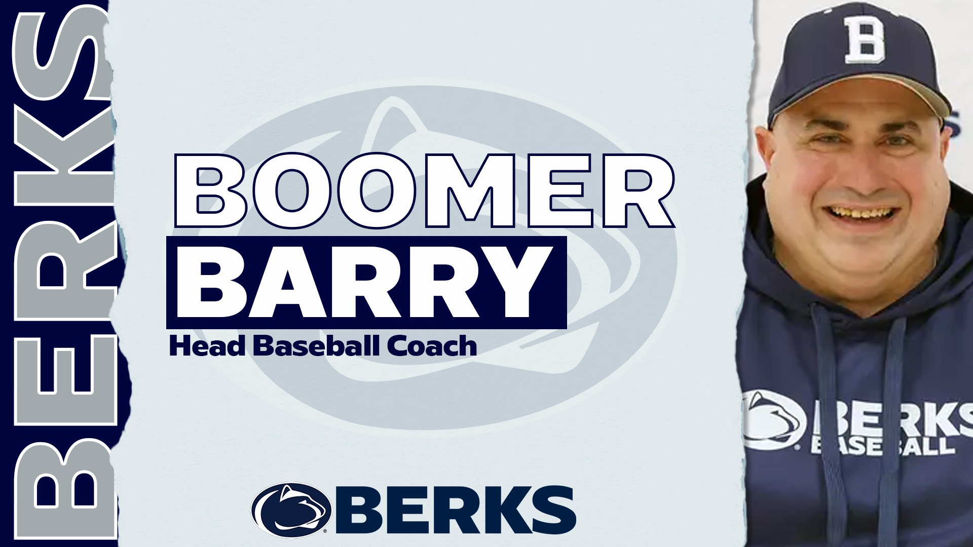 Boomer Barry Head Baseball Coach