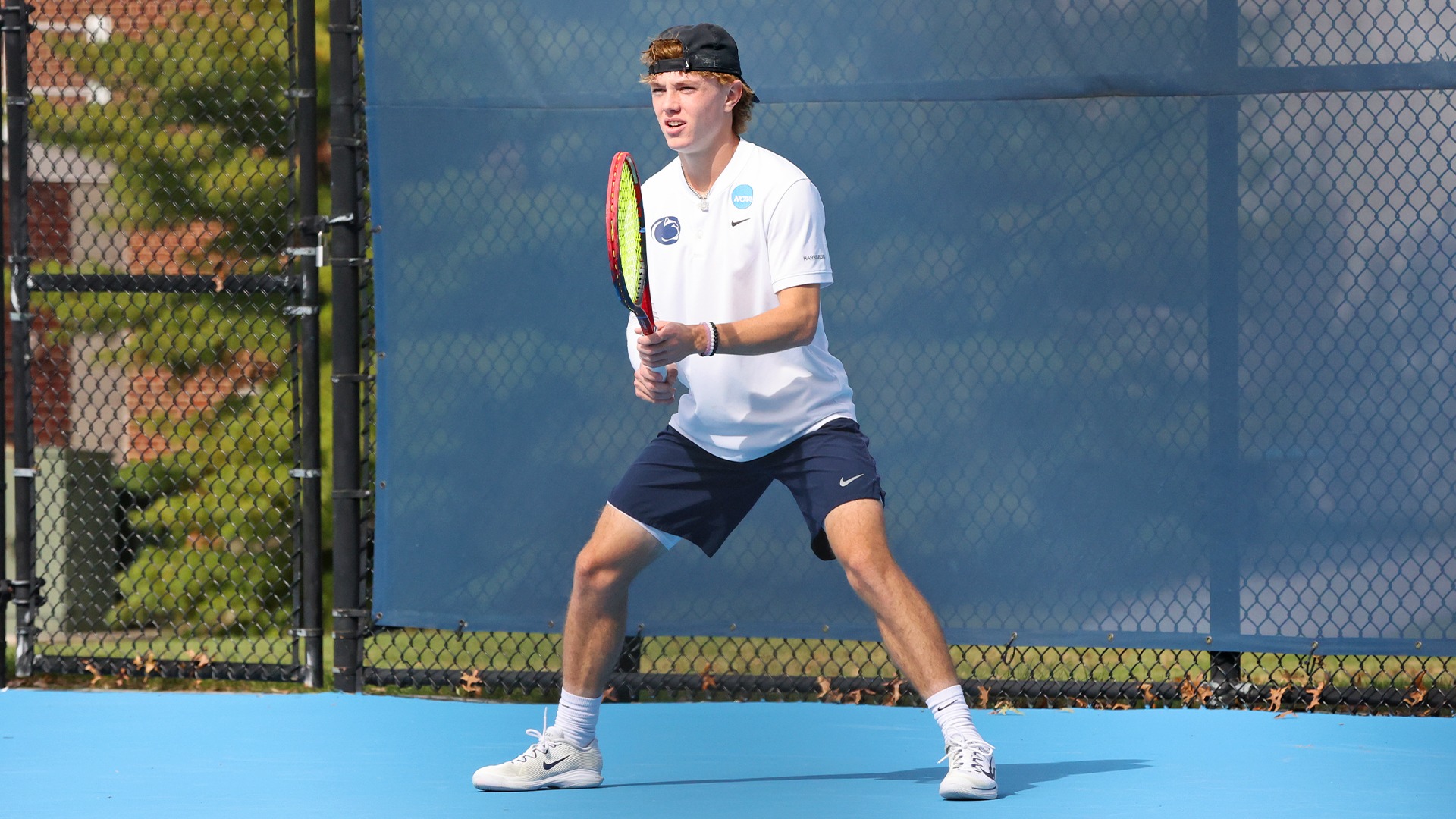 cooper wheeler waits for a serve during a match against stevenson in 2025