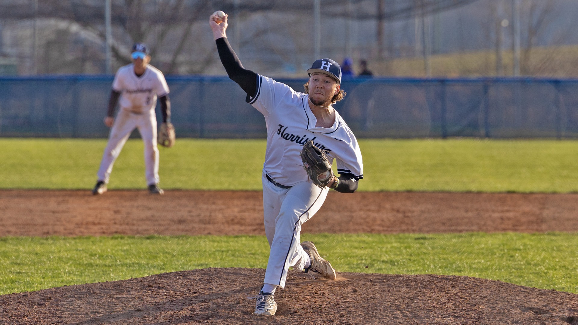 bryant allison throws a pitch in a win over stevenson 