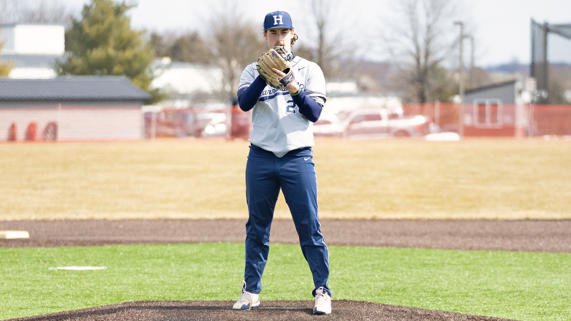 sam thompson readies himself for a pitch during a win over umass dartmouth in 2026