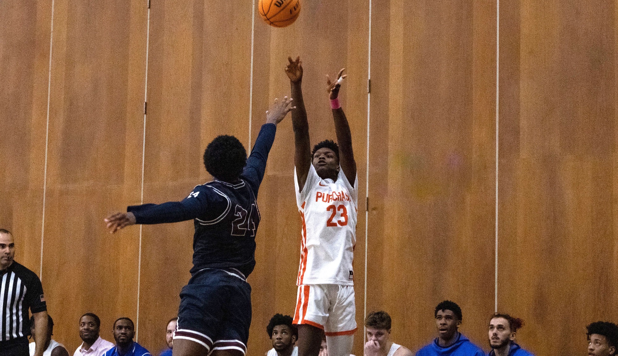 Elijah Holmes 202223 Men's Basketball Purchase College Athletics