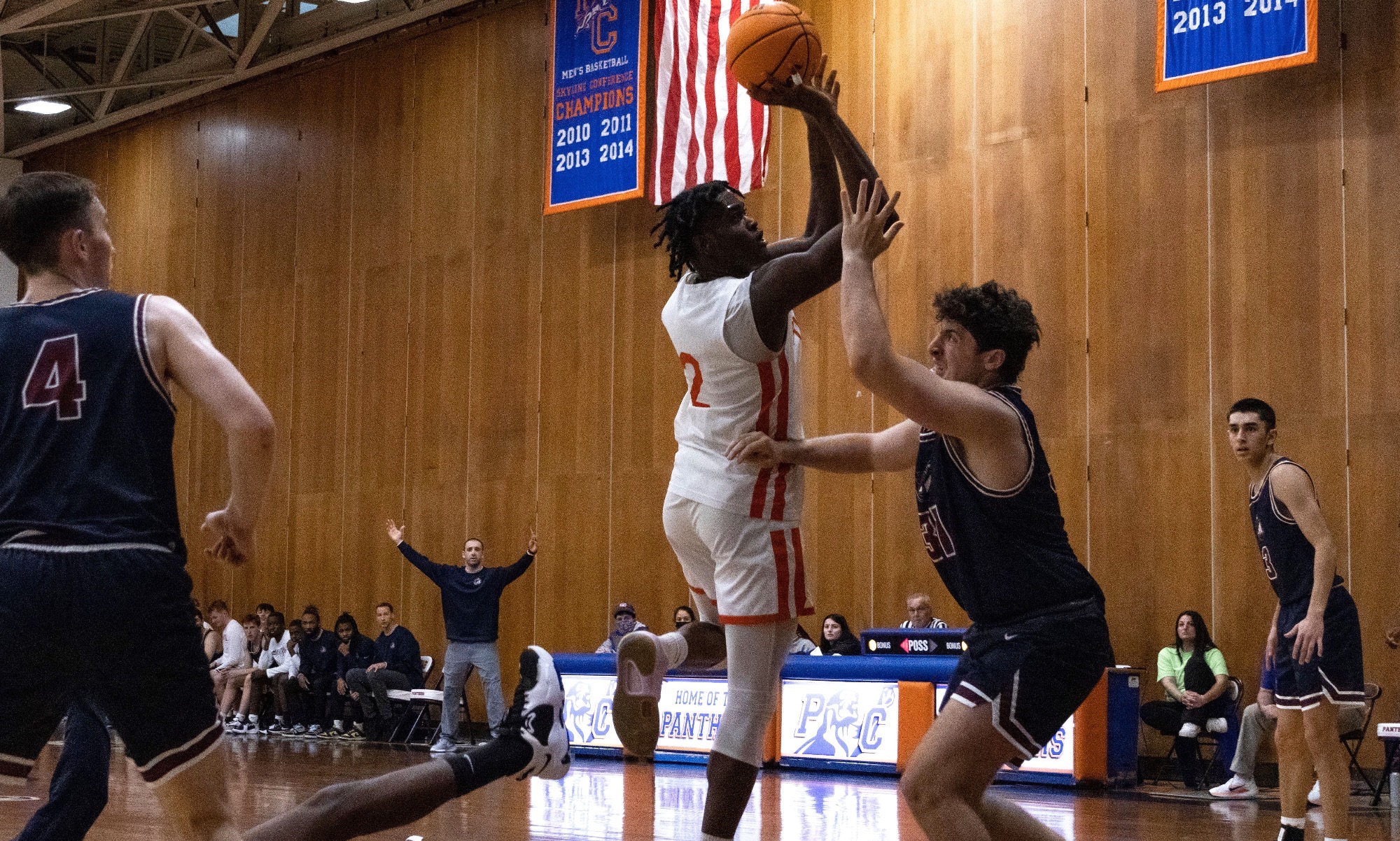 Panthers 14Point Deficit to Top Pratt Purchase College