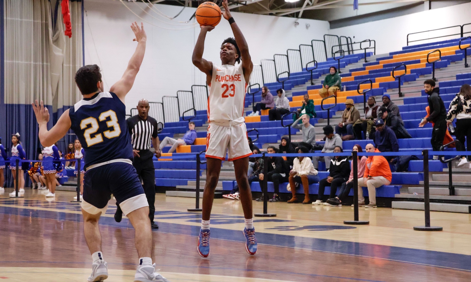 Elijah Holmes 202223 Men's Basketball Purchase College Athletics