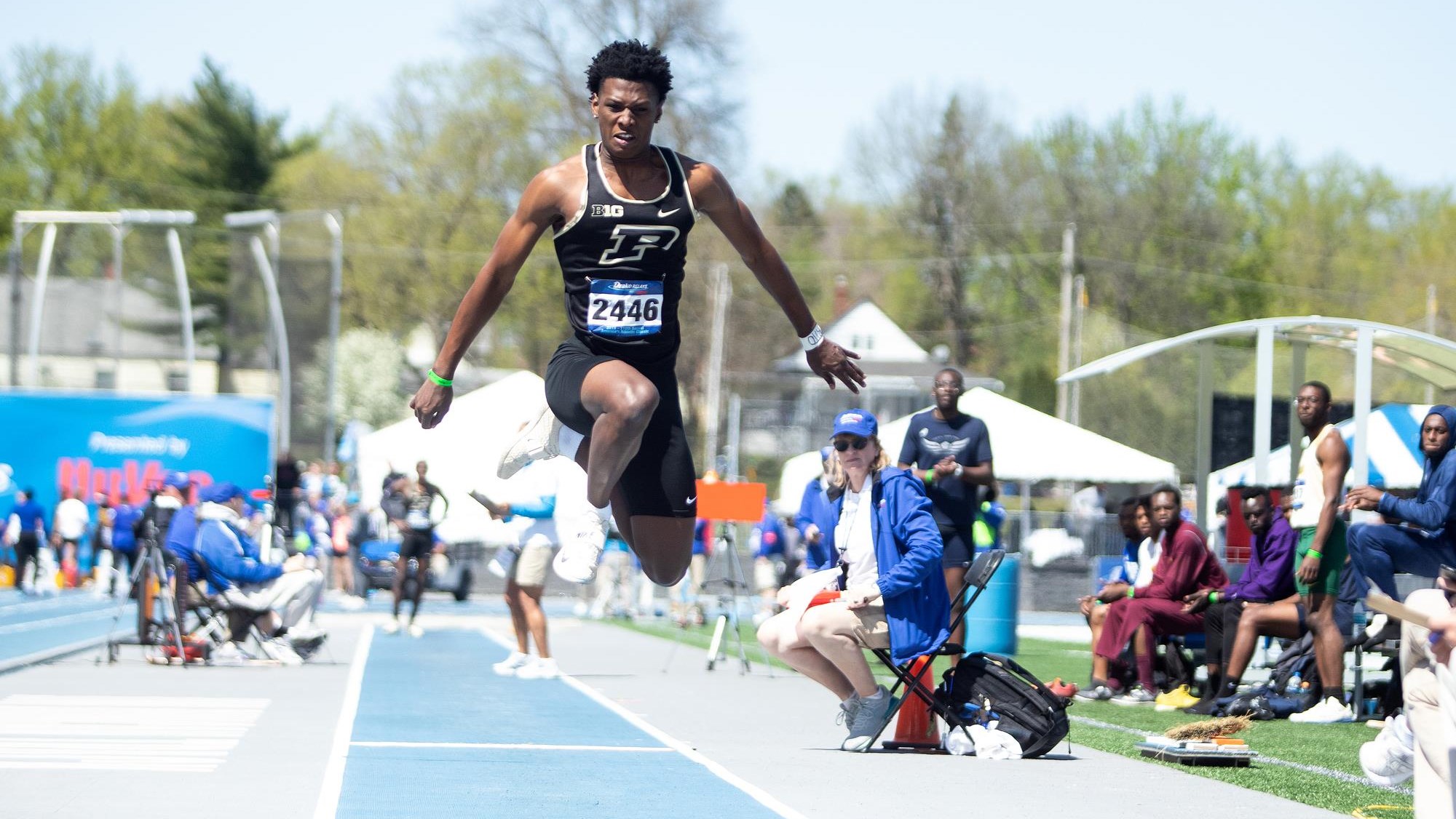T&F Opens Drake Relays with 4 Wins Purdue Boilermakers