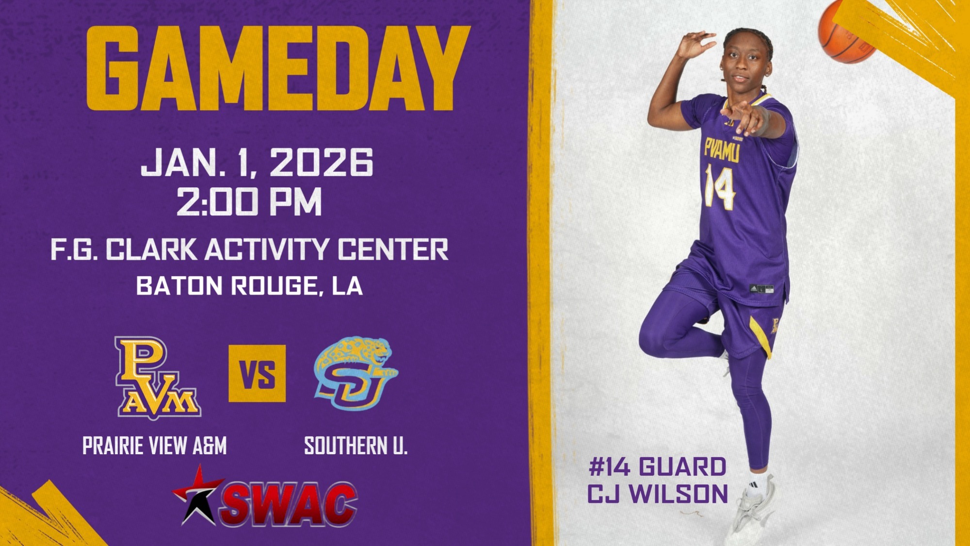 CJ vs SU SWAC opener